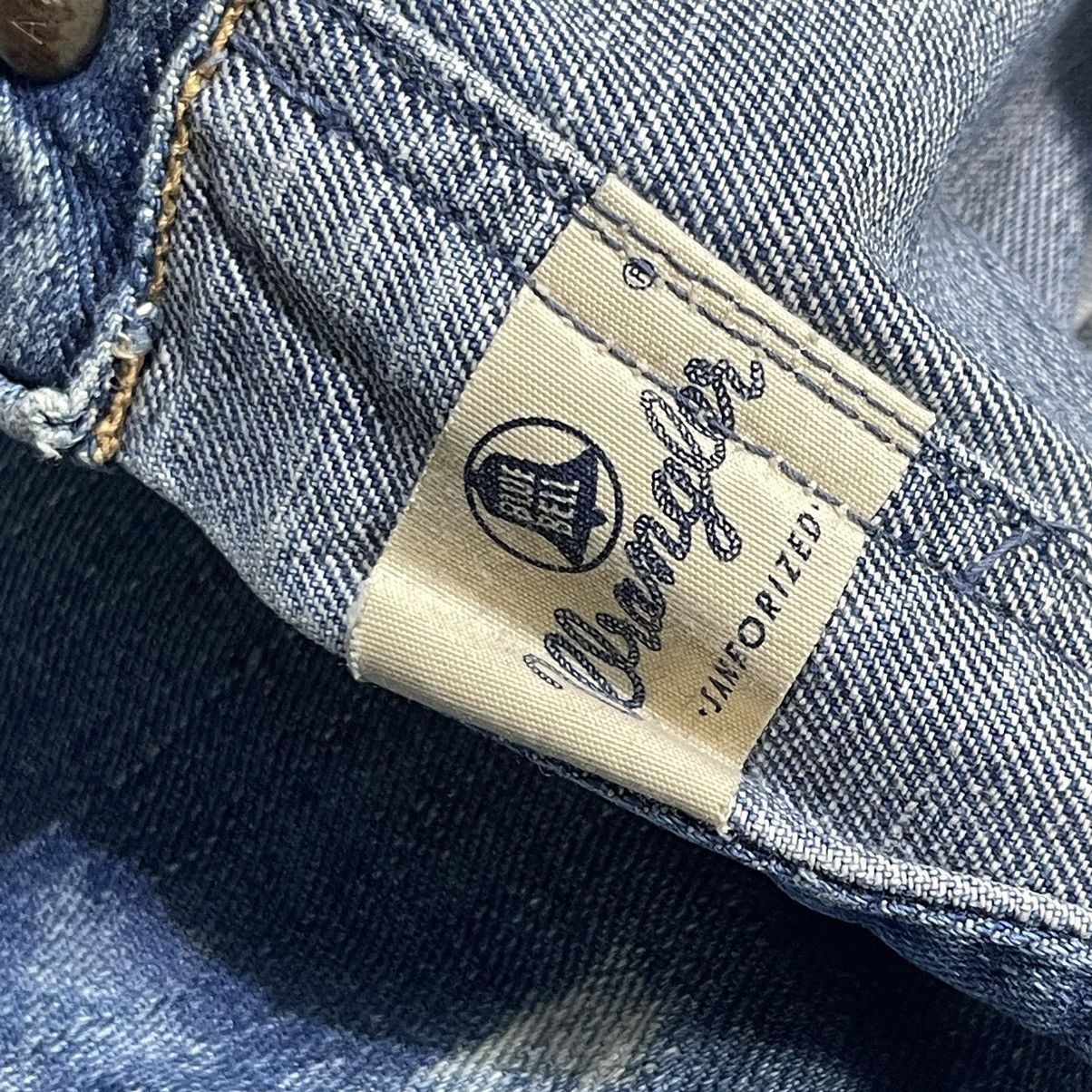 Vintage × Wrangler Vintage Wrangler Blue Bell Patina Fades Selvedge Jeans Size US 29 - 10 Thumbnail
