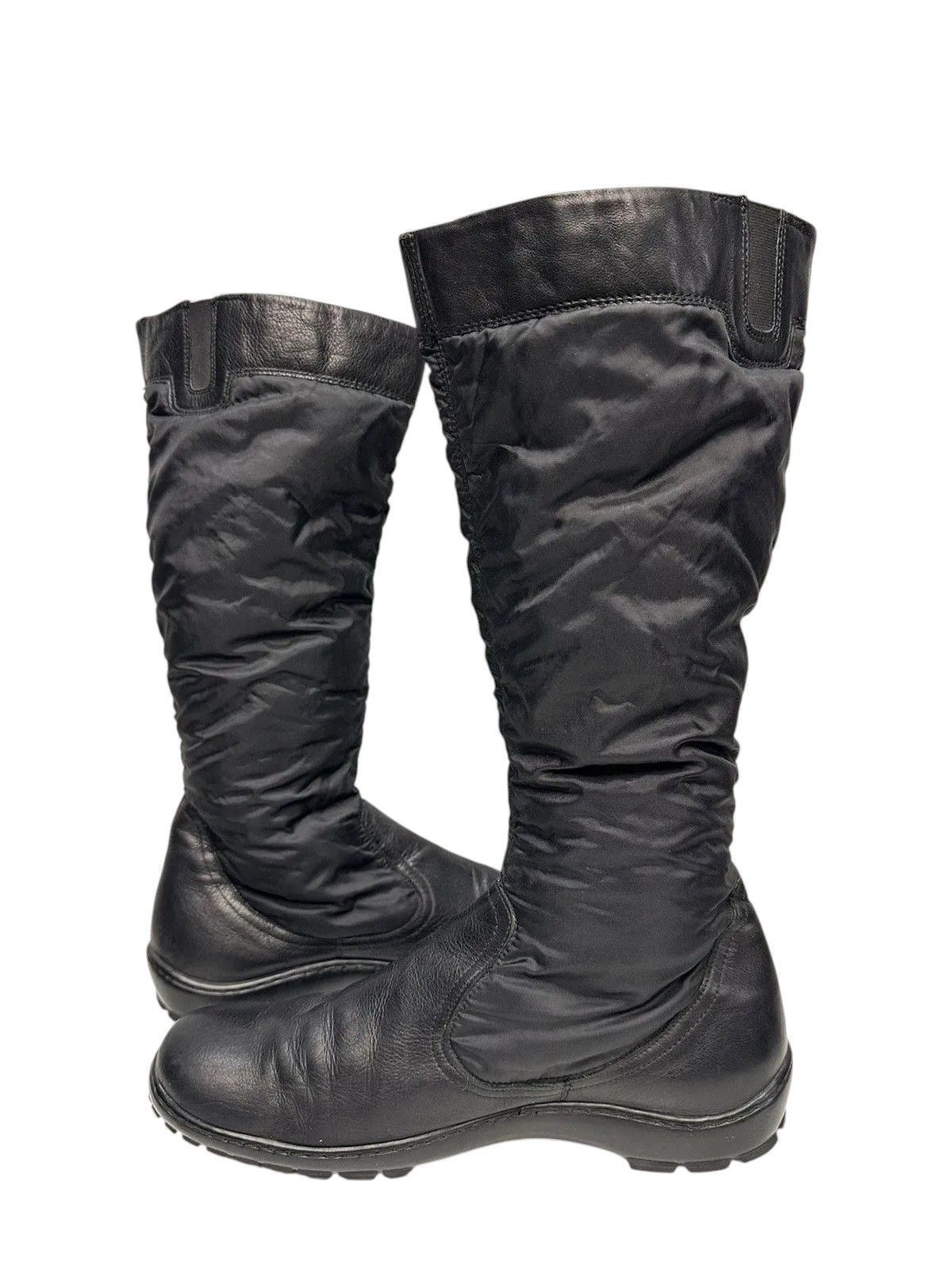 If Six Was Nine High slim fit black leather boots Maison Margiela 2000 style Size US 10 / IT 40 - 8 Thumbnail