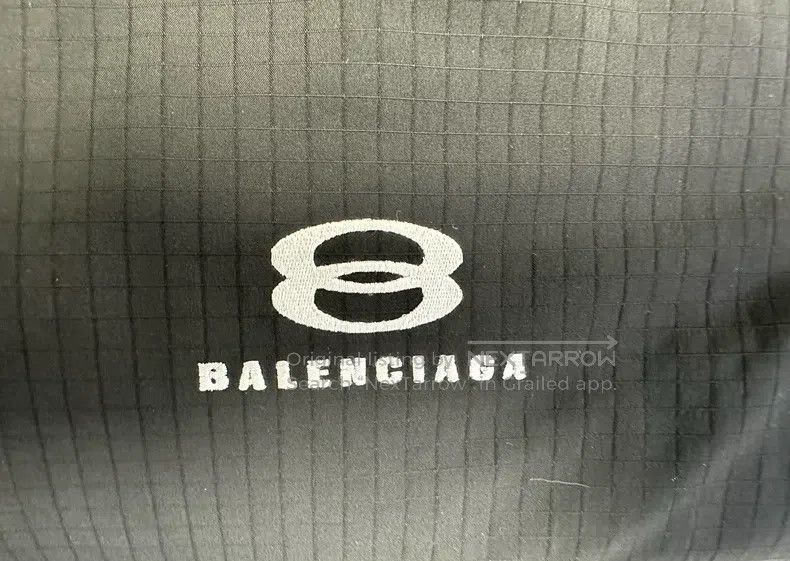 Balenciaga Balenciaga Solid Printed Zip-Up Jacket Size US L / EU 52-54 / 3 - 5 Thumbnail