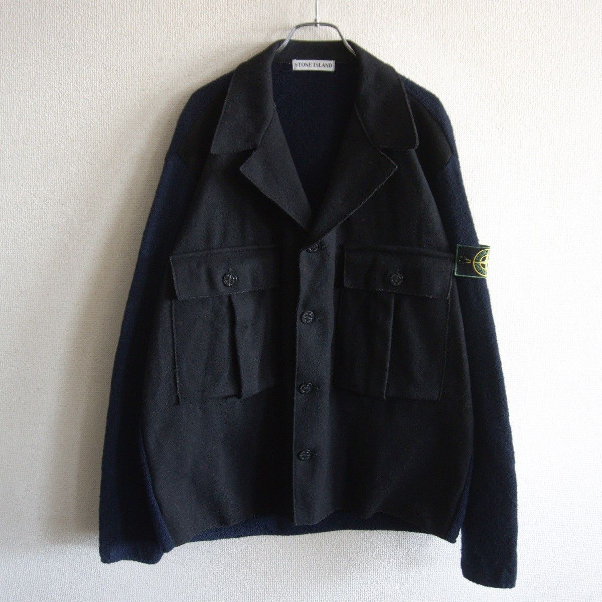 Stone Island STONE ISLAND 94AW Knit Jacket Size M Size US M / EU 48-50 / 2 - 1 Thumbnail
