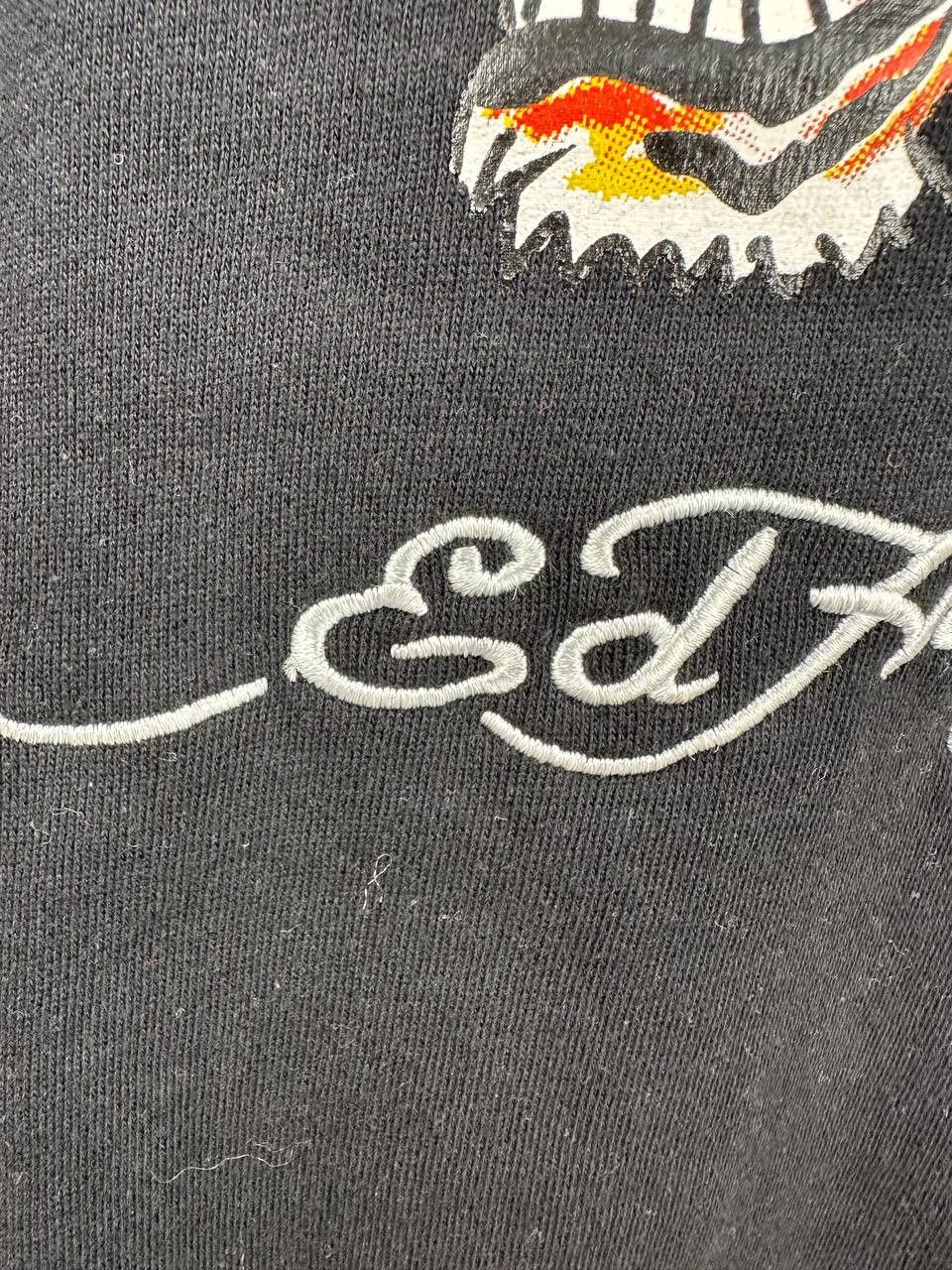 Ed Hardy Ed Hardy Hoodie Tiger Rose Print Picture Sweatshirt Fleece Size M / US 6-8 / IT 42-44 - 9 Thumbnail