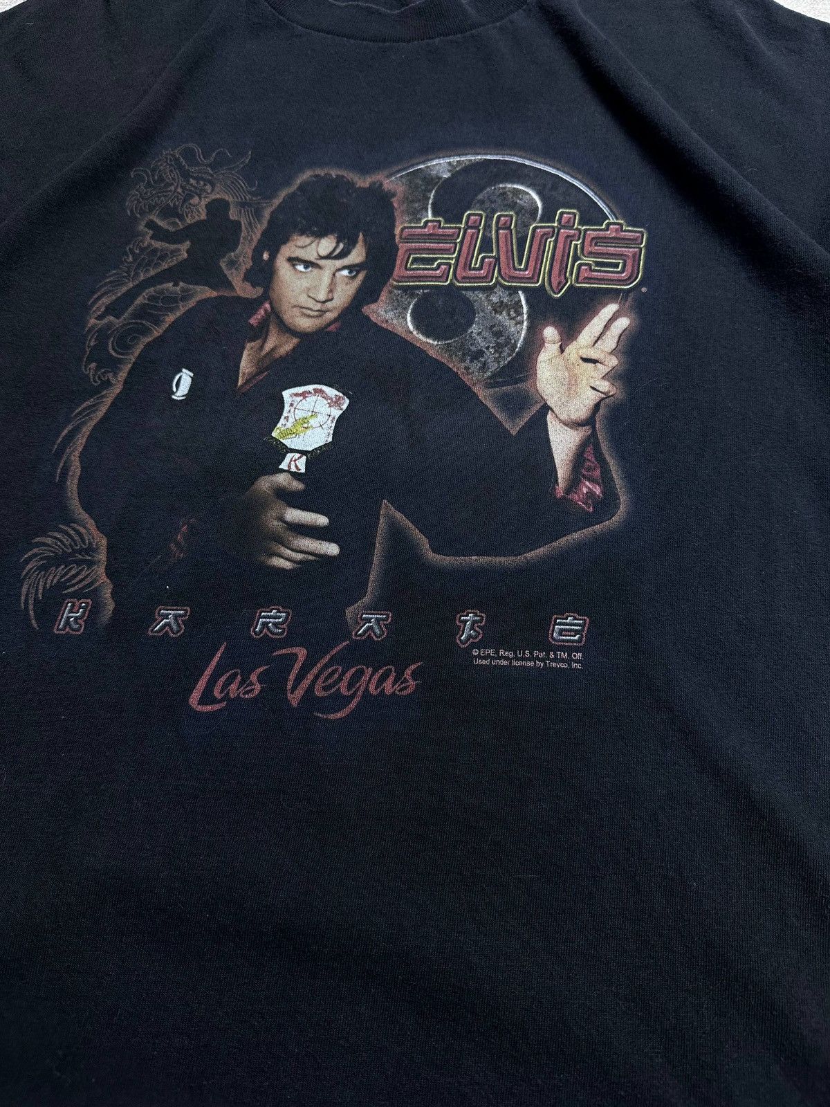 Band Tees Vintage 90s Elvis Prestley Karate Las Vegas T-shirt L Size US L / EU 52-54 / 3 - 3 Thumbnail