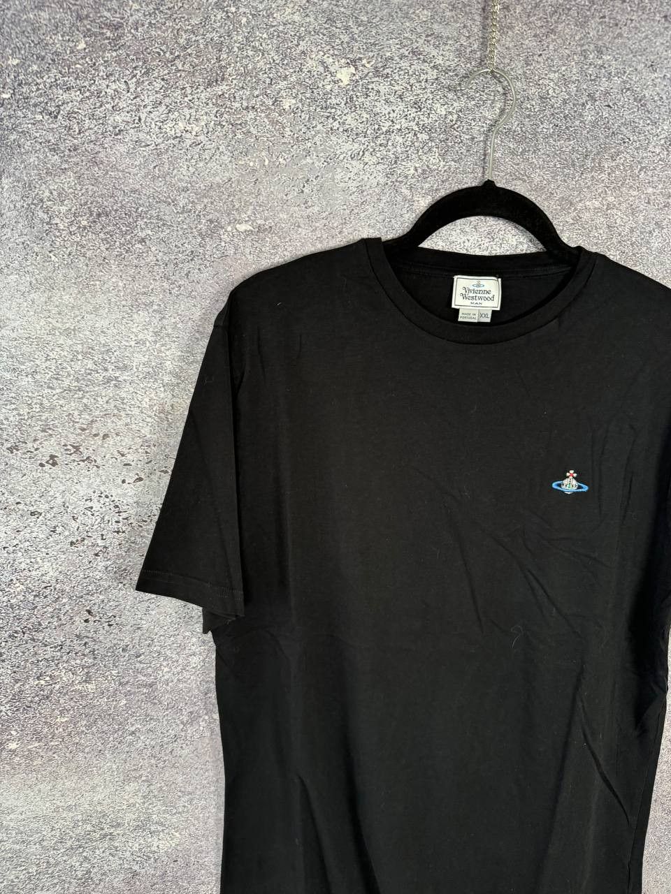 Vivienne Westwood Vivienne Westwood Orbital Embroidered Black Tee 2XL Size US XXL / EU 58 / 5 - 3 Thumbnail