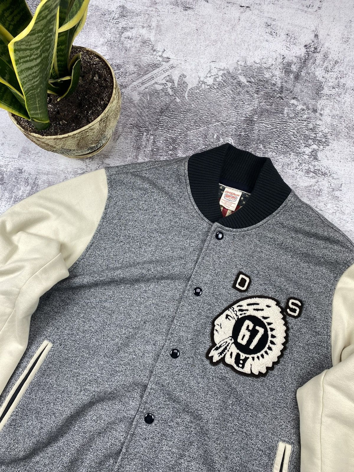 Denim & Supply Ralph Lauren Denim Supply Polo Ralph Lauren Varsity University 67 Jacket Size US XL / EU 56 / 4 - 5 Thumbnail