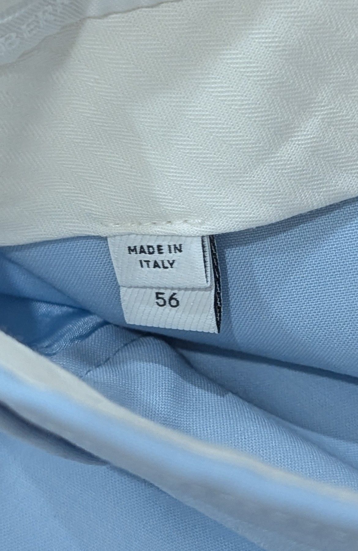 Burberry Burberry "Ezra" Wool Trousers Pants Light Blue 56 US 40 Size US 40 / EU 56 - 7 Thumbnail