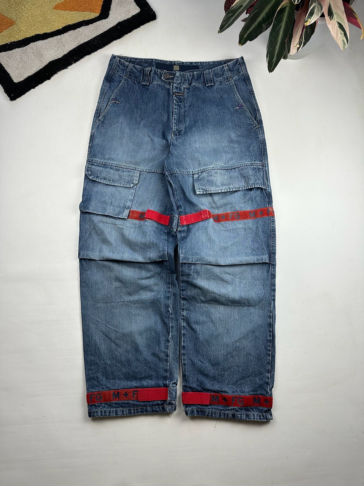 Marithe Francois Girbaud Baggy Denim jeans