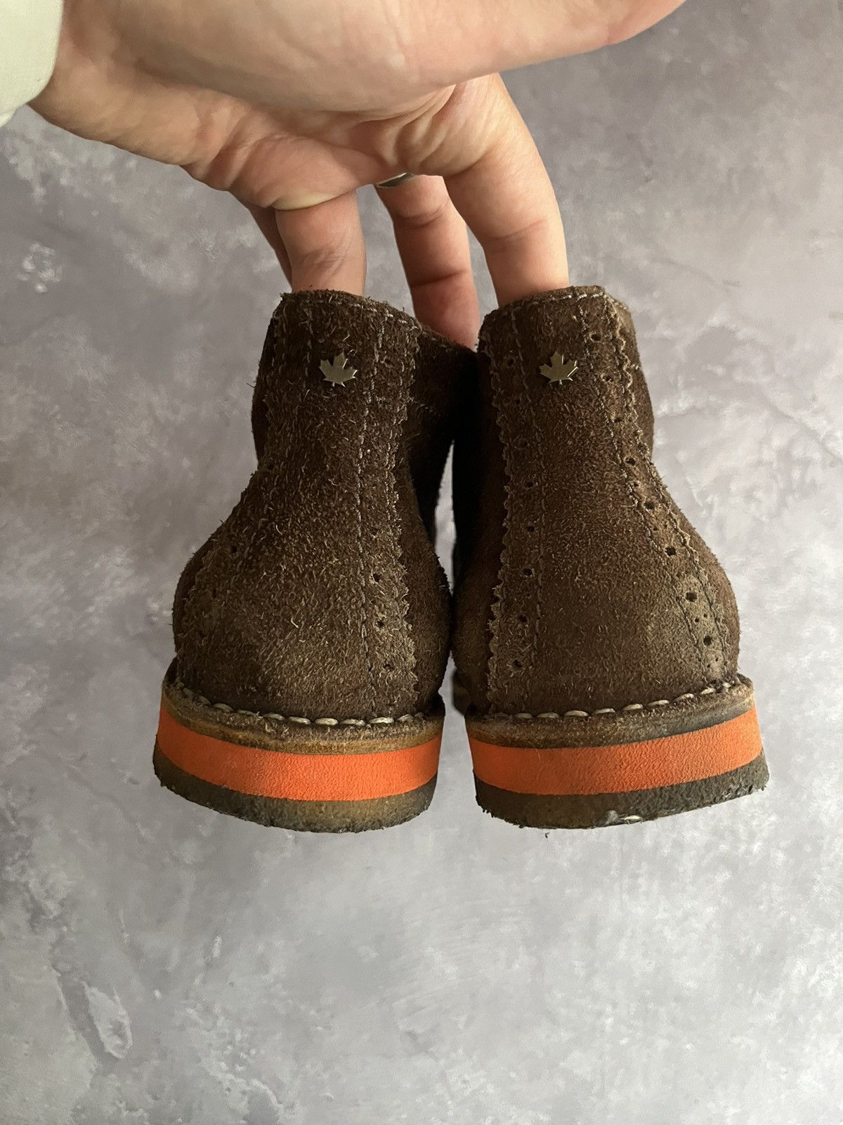 Dsquared2 Dsquared2 Brown Suede Desert Boots – Men’s Chukka Style 42.5 Size US 9.5 / EU 42-43 - 12 Thumbnail