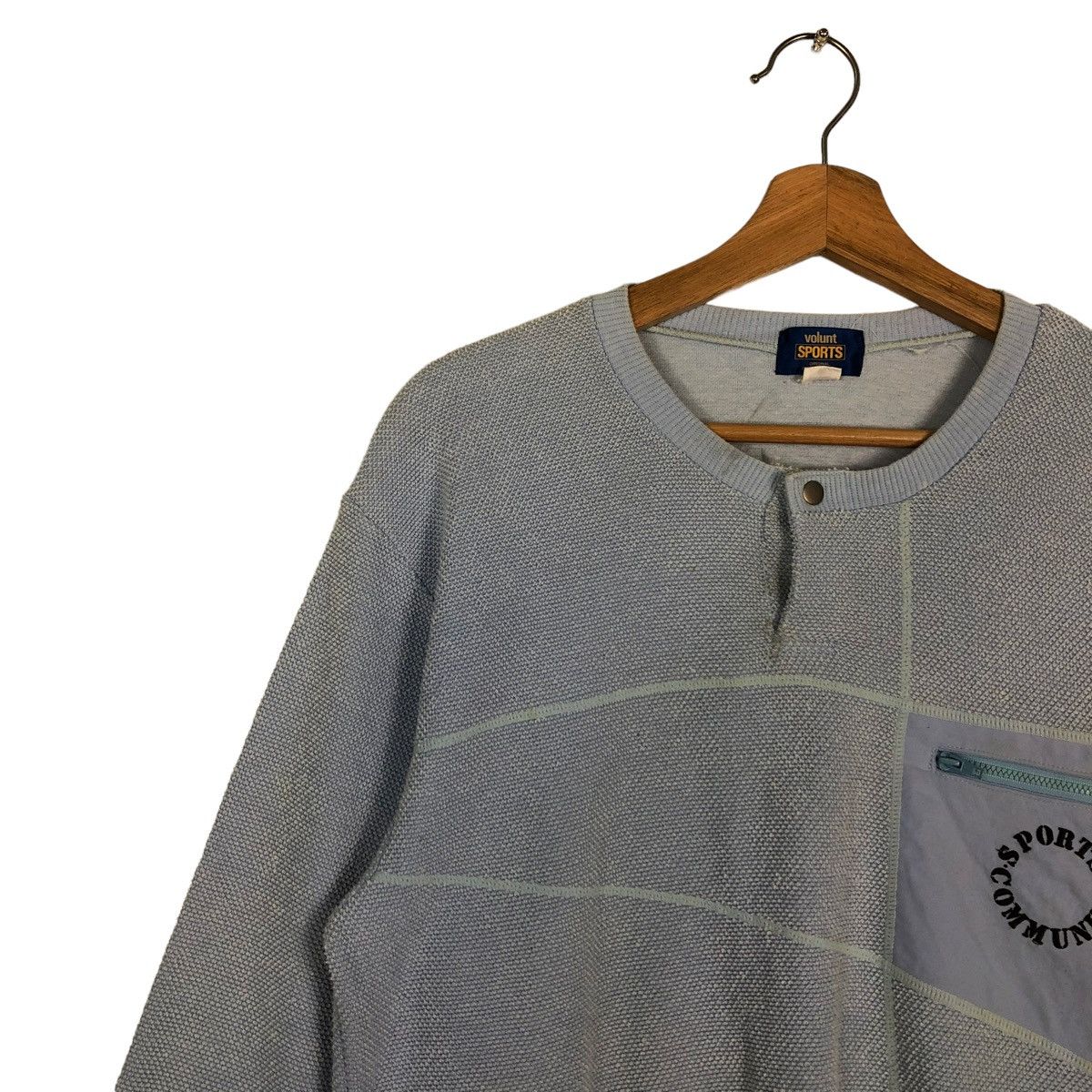 Japanese Brand × Vintage 🔥90’s Vintage Sweatshirt Crewneck Japan Volunt Sports Size US M / EU 48-50 / 2 - 6 Thumbnail