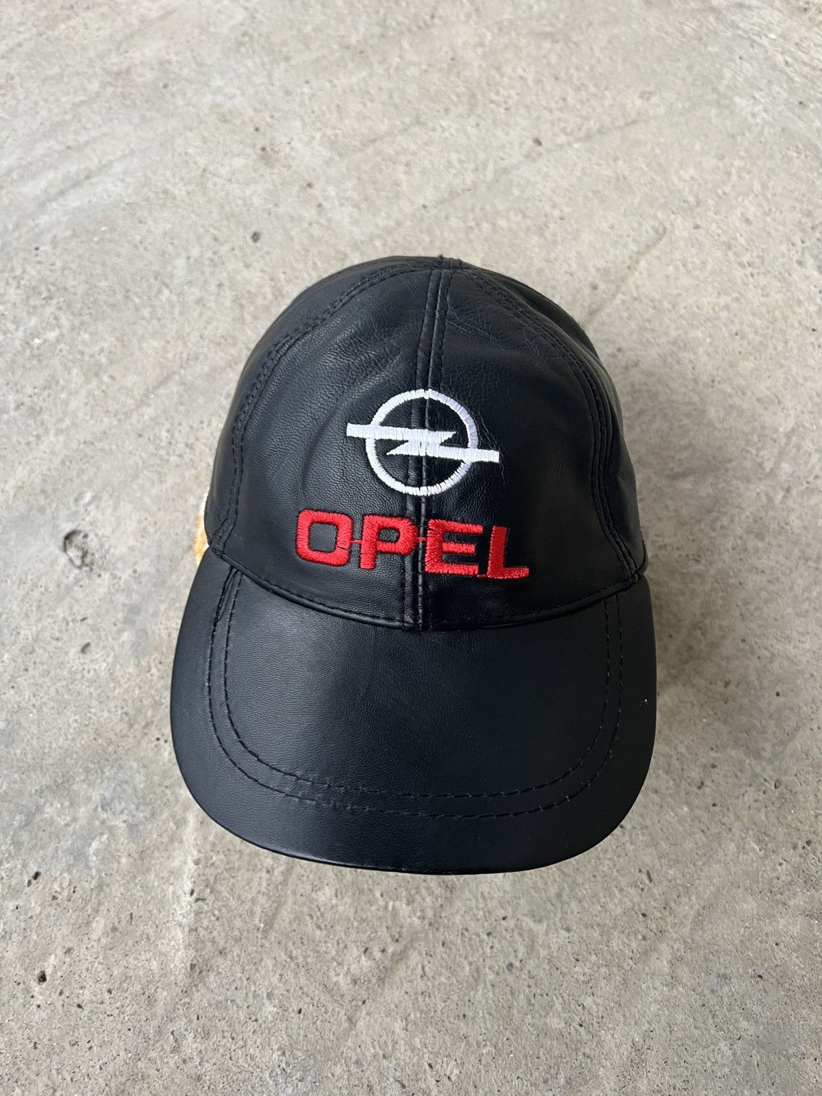 Vintage Vintage OPEL Leather Hat Size ONE SIZE - 2 Thumbnail