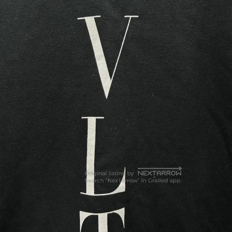 Valentino Valentino Black Long Sleeve Cotton Sweatshirt . Size US L / EU 52-54 / 3 - 4 Thumbnail