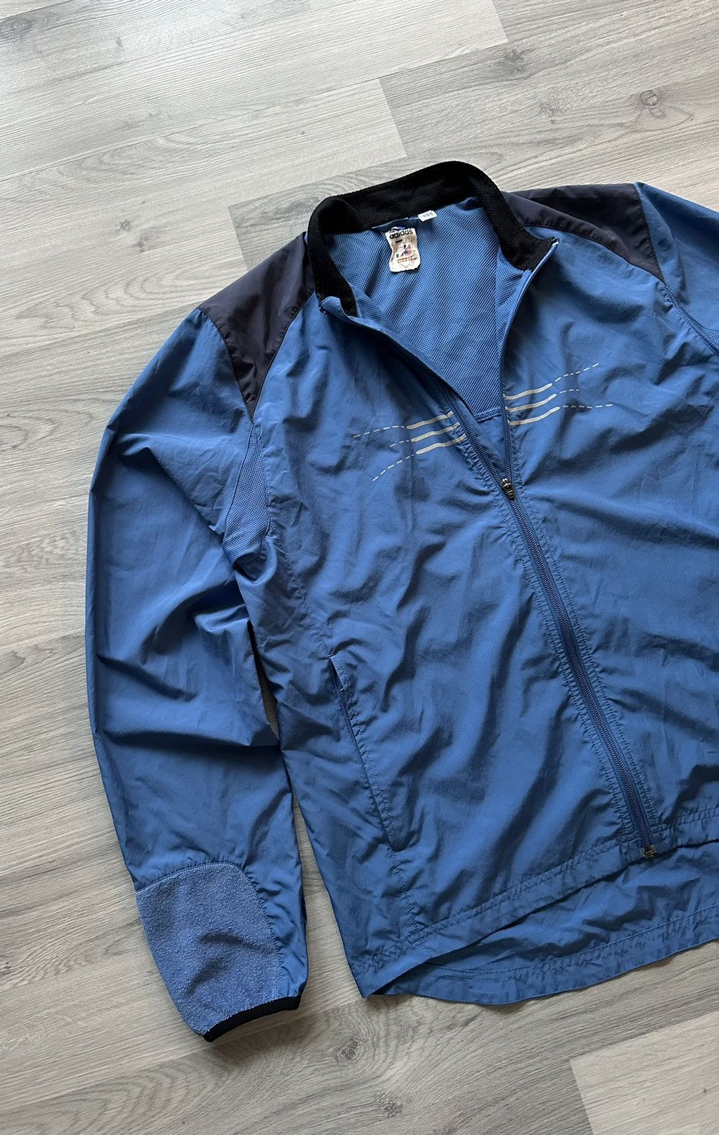 Adidas × Vintage vintage windbreaker zip Adidas clima shell wind Size US M / EU 48-50 / 2 - 3 Thumbnail