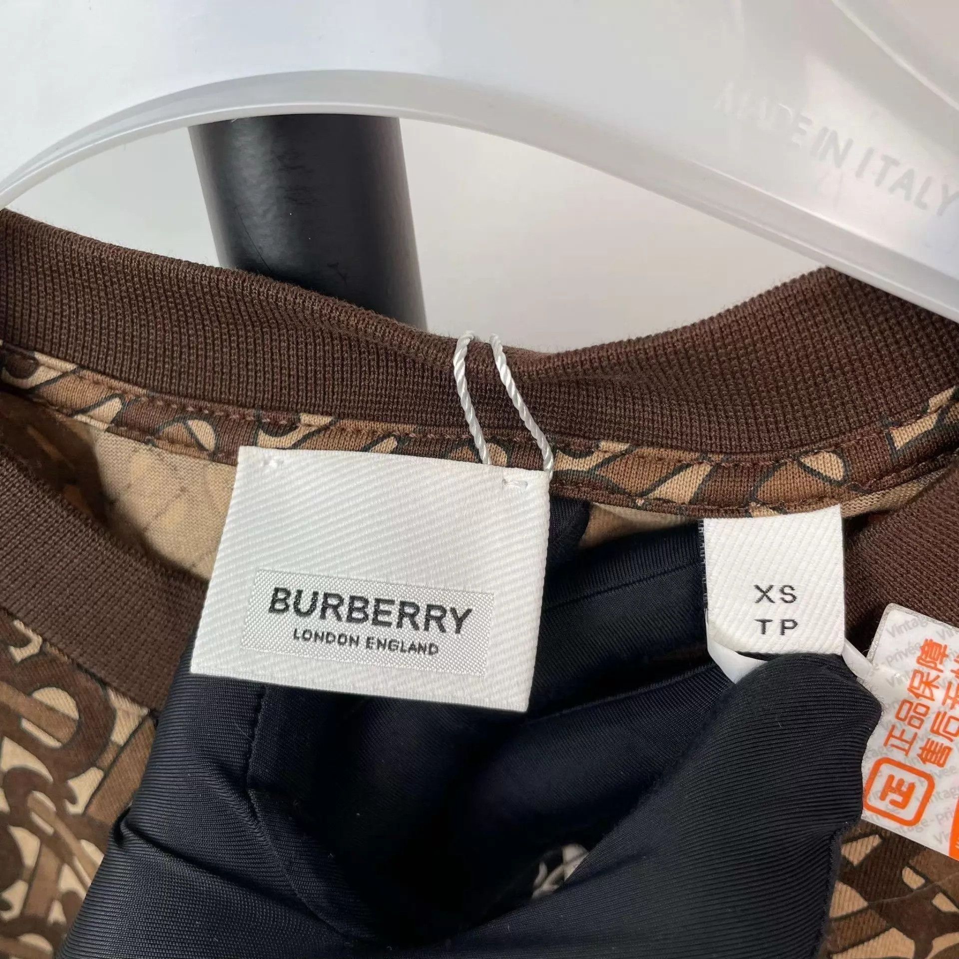 Burberry Burberry Check cotton Tee 175 brown A Size US XS / EU 42 / 0 - 3 Thumbnail
