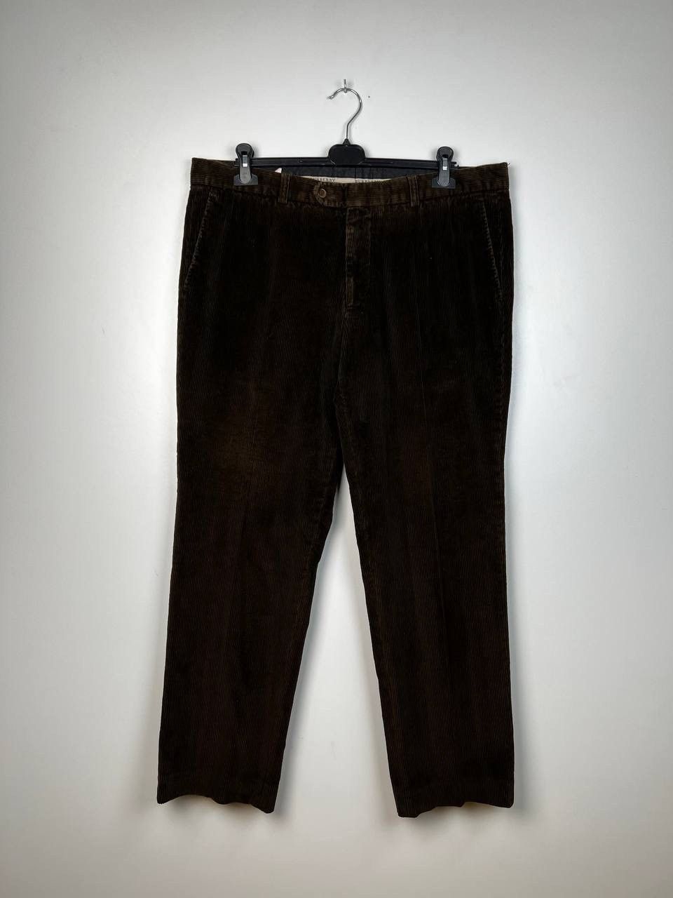 Burberry Burberry London luxury velvet classic pants size 35 Size US 35 - 1 Thumbnail