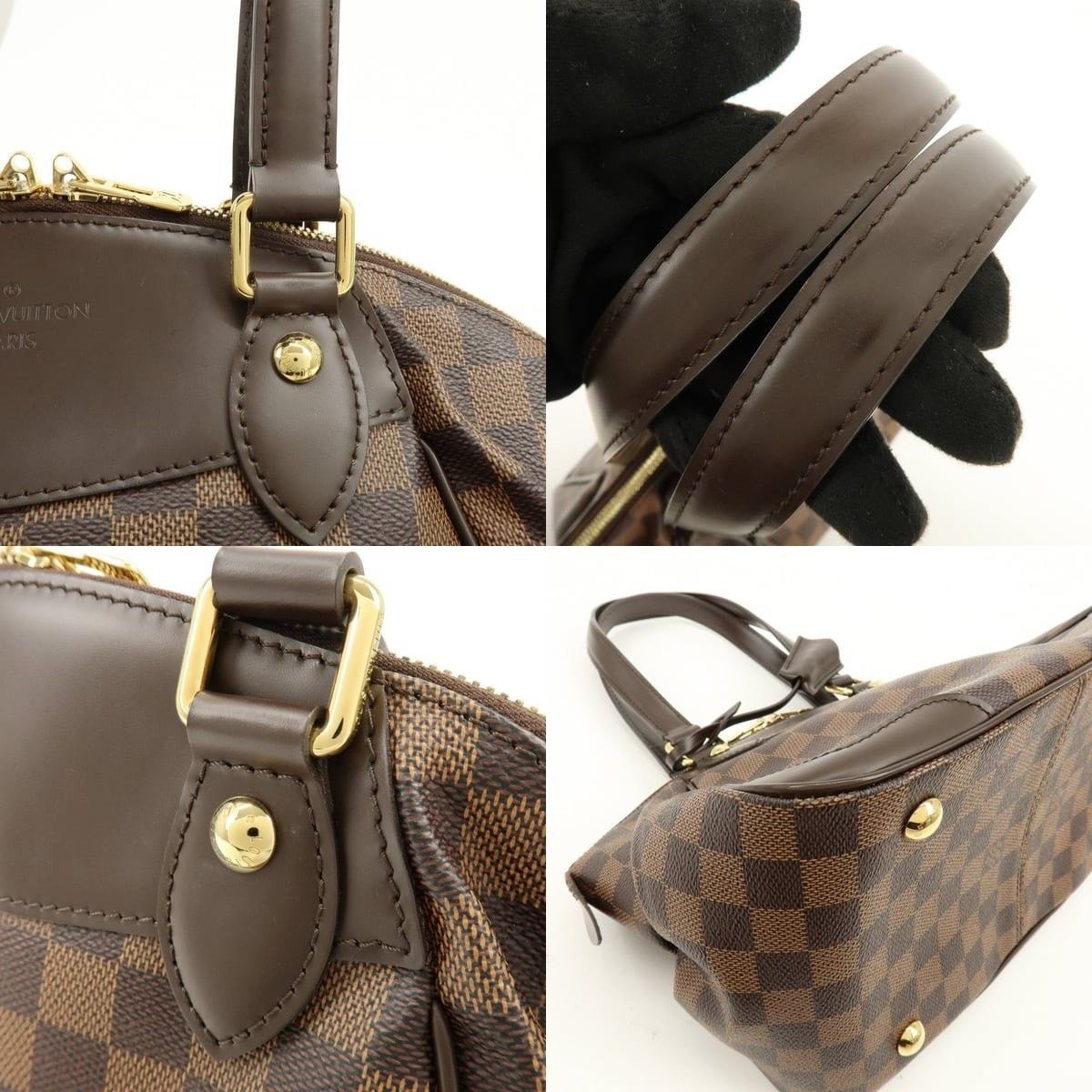 Louis Vuitton Louis Vuitton Damier Ebene Verona PM Satchel Size ONE SIZE - 4 Thumbnail