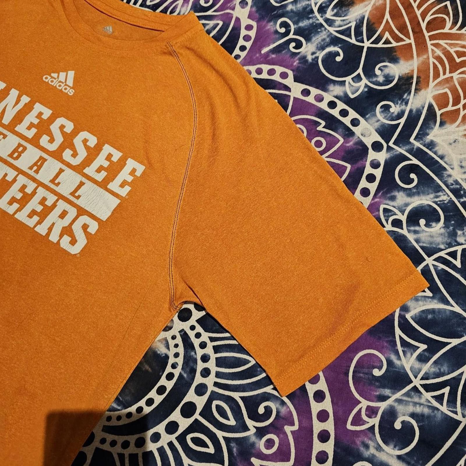 Adidas Adidas Men's Orange Tennessee Volunteers Baseball T-shirt Size US M / EU 48-50 / 2 - 4 Thumbnail