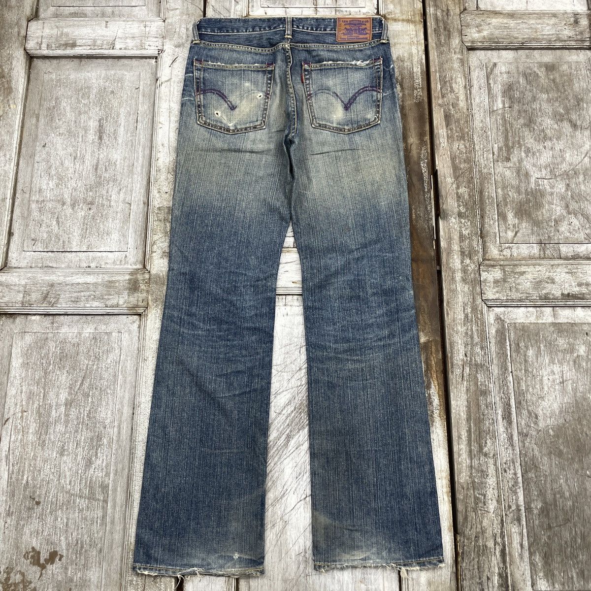 Levi's Vintage Levis 507 Distressed Jeans wc 369 Size US 32 / EU 48 - 2 Thumbnail