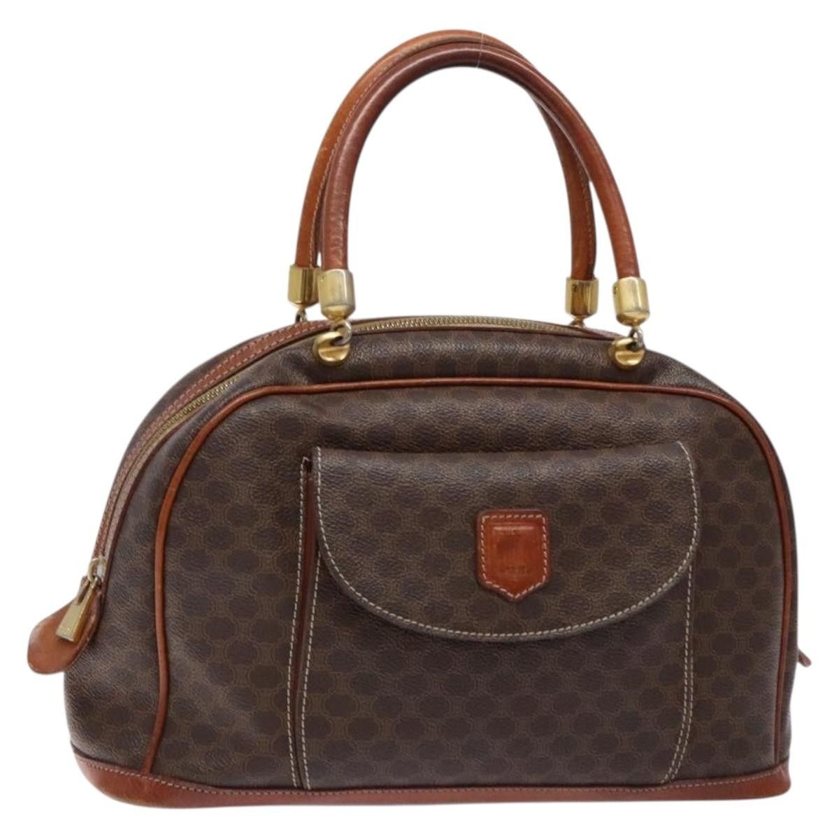 Celine Macadam Handbag Macadam with leather