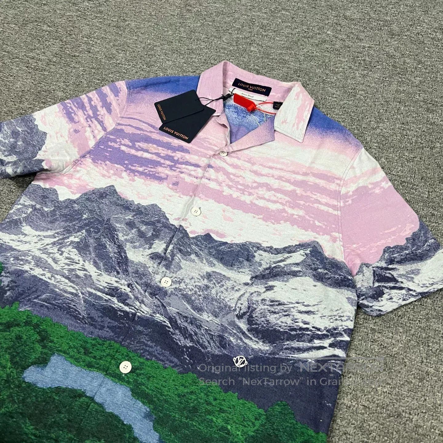 Louis Vuitton Louis Vuitton Snow Mountain Landscape Shirt. Size US S / EU 44-46 / 1 - 6 Thumbnail