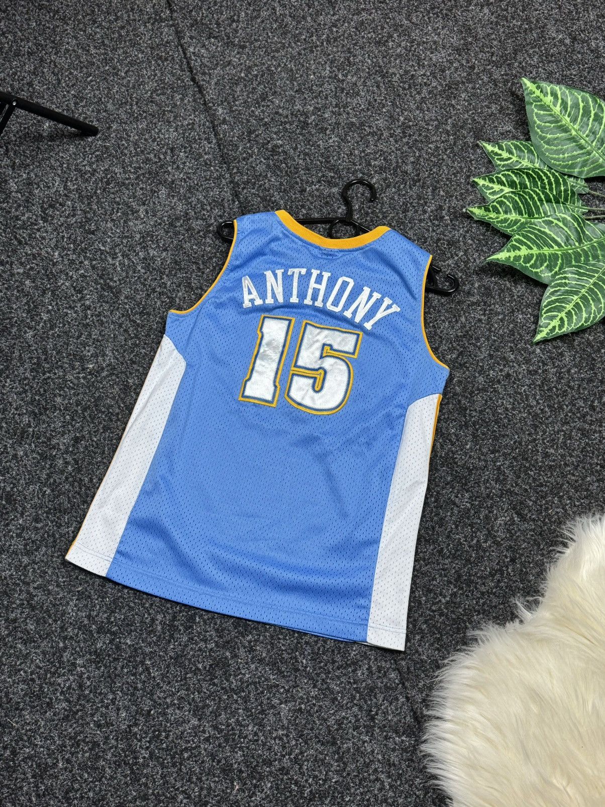 NBA Y2K 2001 TEAM NIKE CARMELO ANTHONY DENVER 15 JERSEY Size US S / EU 44-46 / 1 - 16 Thumbnail