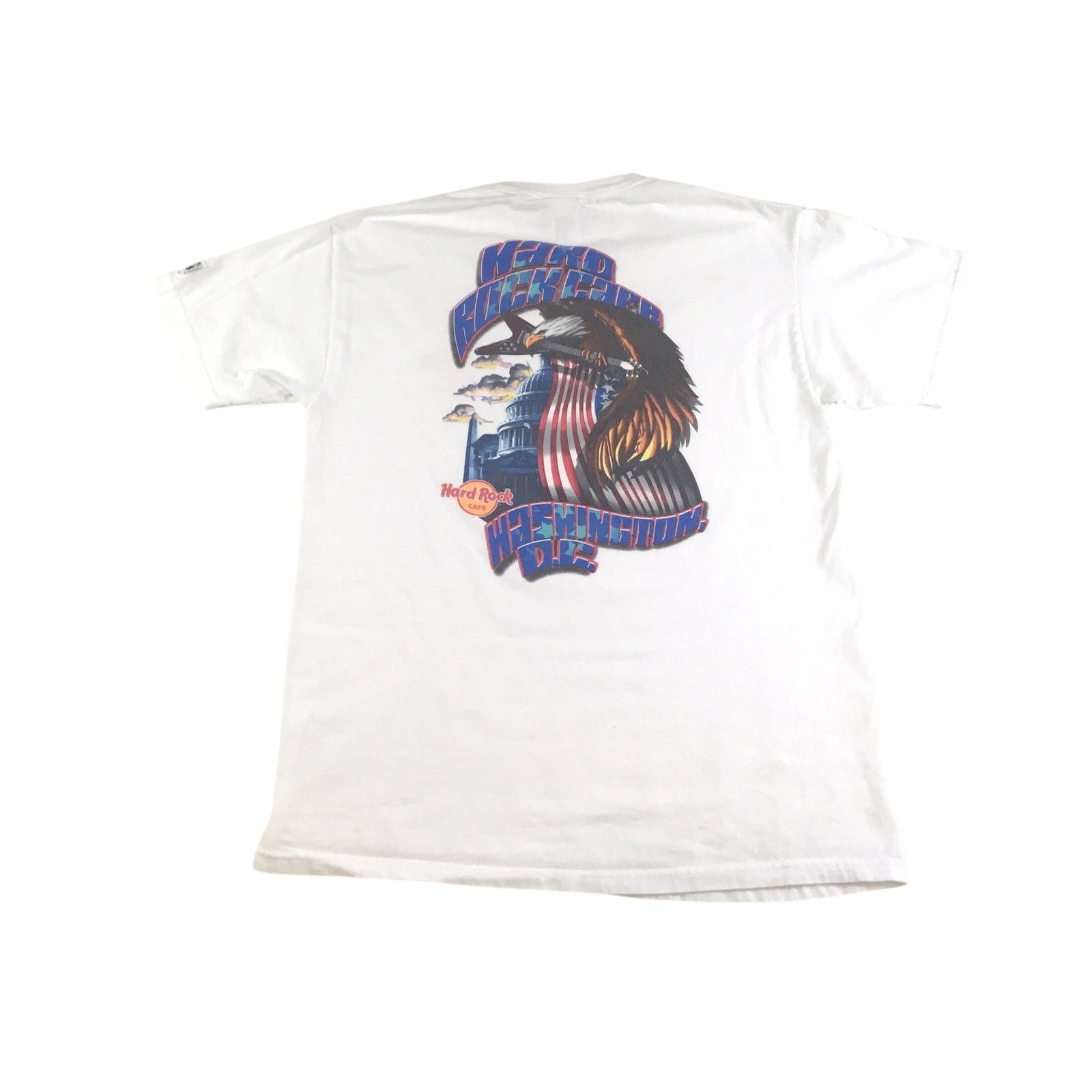 Hard Rock Cafe Hard Rock Cafe T-Shirt Washington D.C. City Tee Size Medium Size US M / EU 48-50 / 2 - 2 Thumbnail