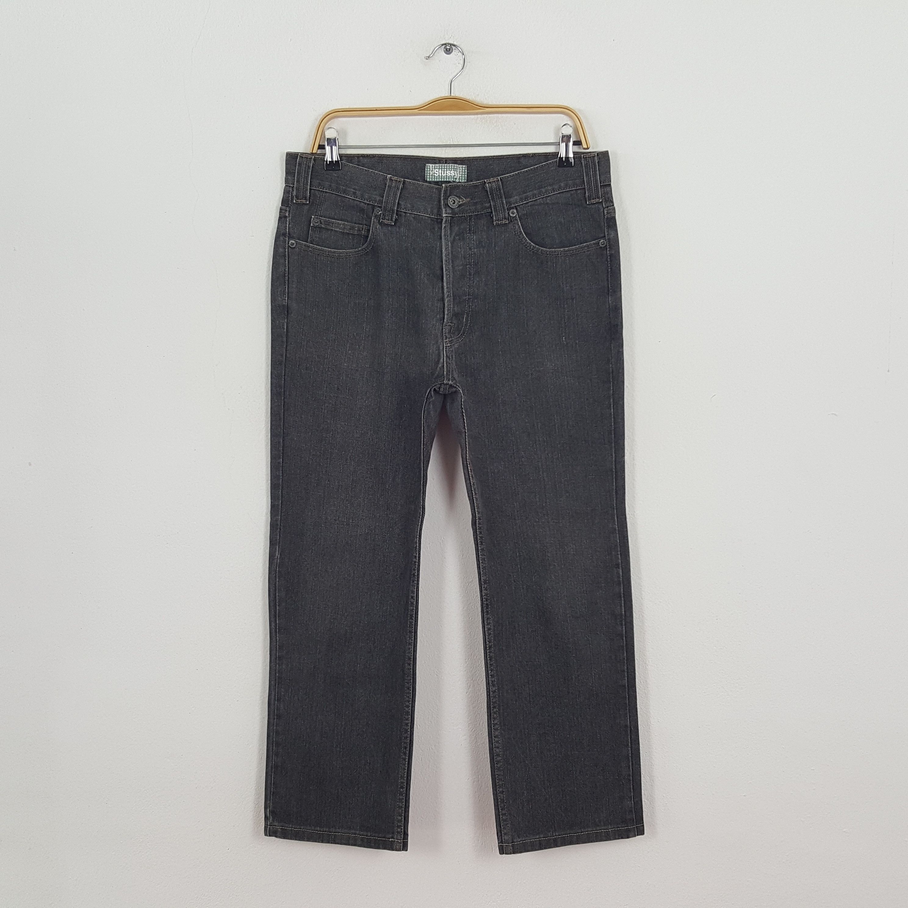 Stussy × Vintage Vintage Stussy Streetwear Style Denim Jeans Size US 33 - 4 Thumbnail