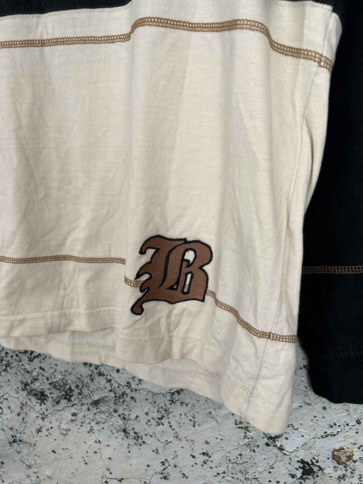 Vintage Vintage Brooklyn Jeans Co Rap Baggy Longsleeve Hip Hop Skate Size US L / EU 52-54 / 3 - 5 Thumbnail