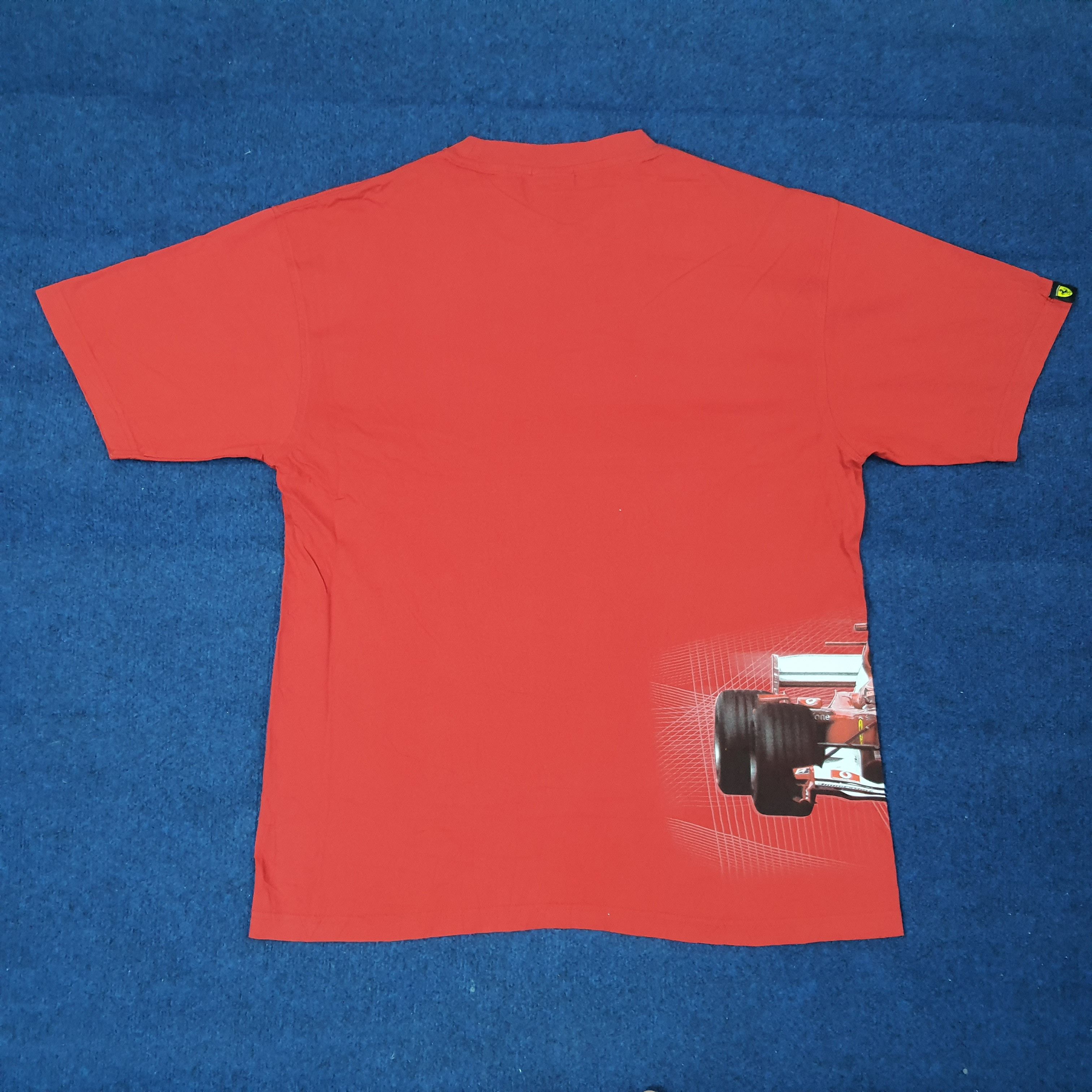 Ferrari Vintage Ferrari Formula1 F1 Racing Tshirt C223N73 Size US XL / EU 56 / 4 - 4 Thumbnail