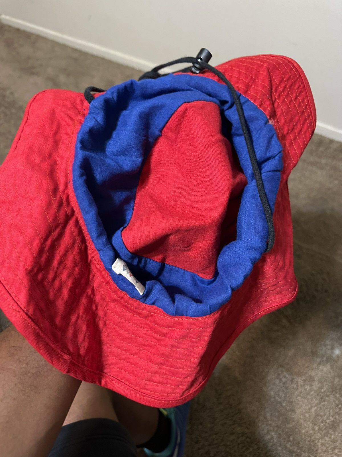 Nike × Vintage Vintage 4th of July “red, white & blue” bucket hat 90s Size ONE SIZE - 6 Thumbnail