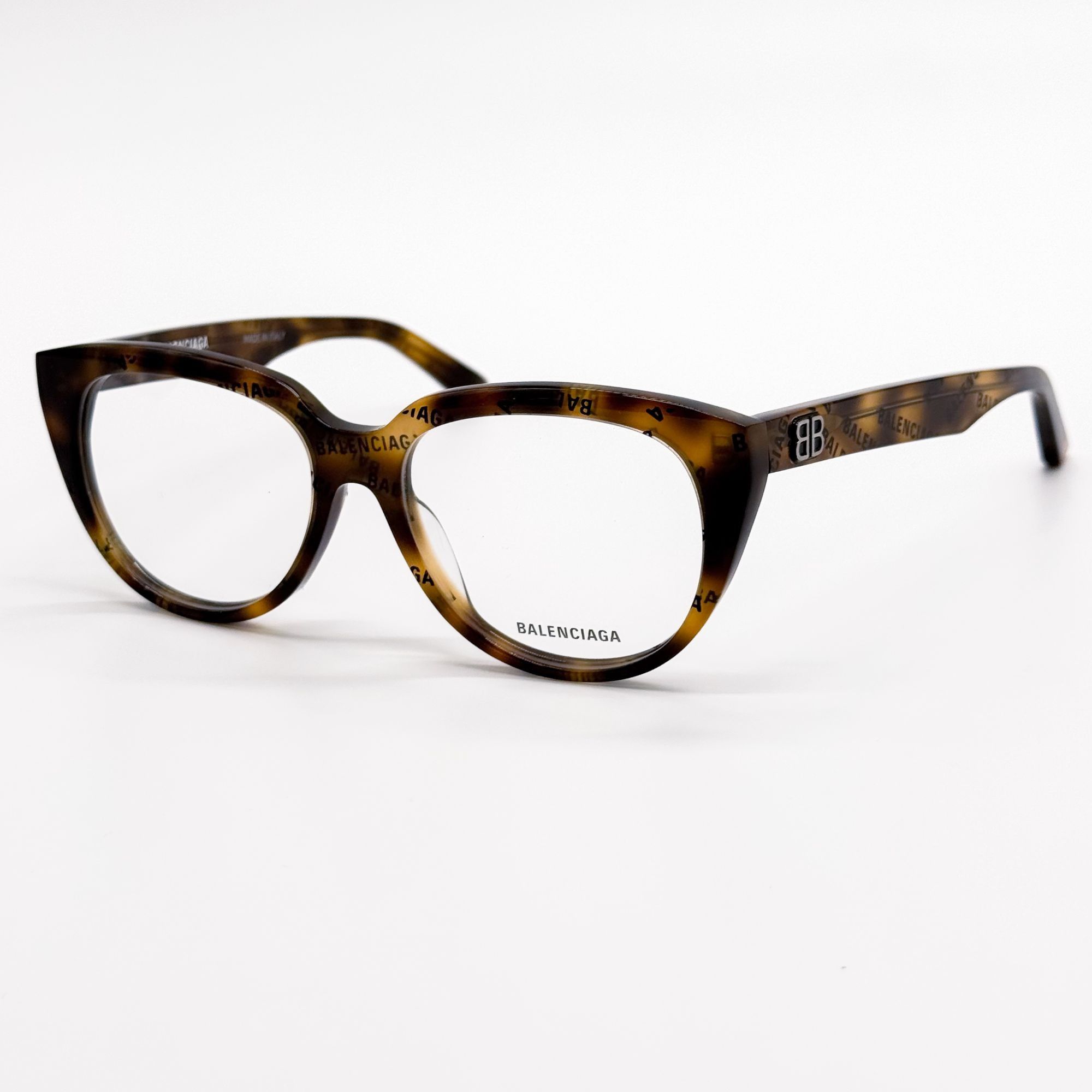 Balenciaga NEW BALENCIAGA EYEGLASSES BB0131O 008 HAVANA WOMEN Size ONE SIZE - 3 Thumbnail