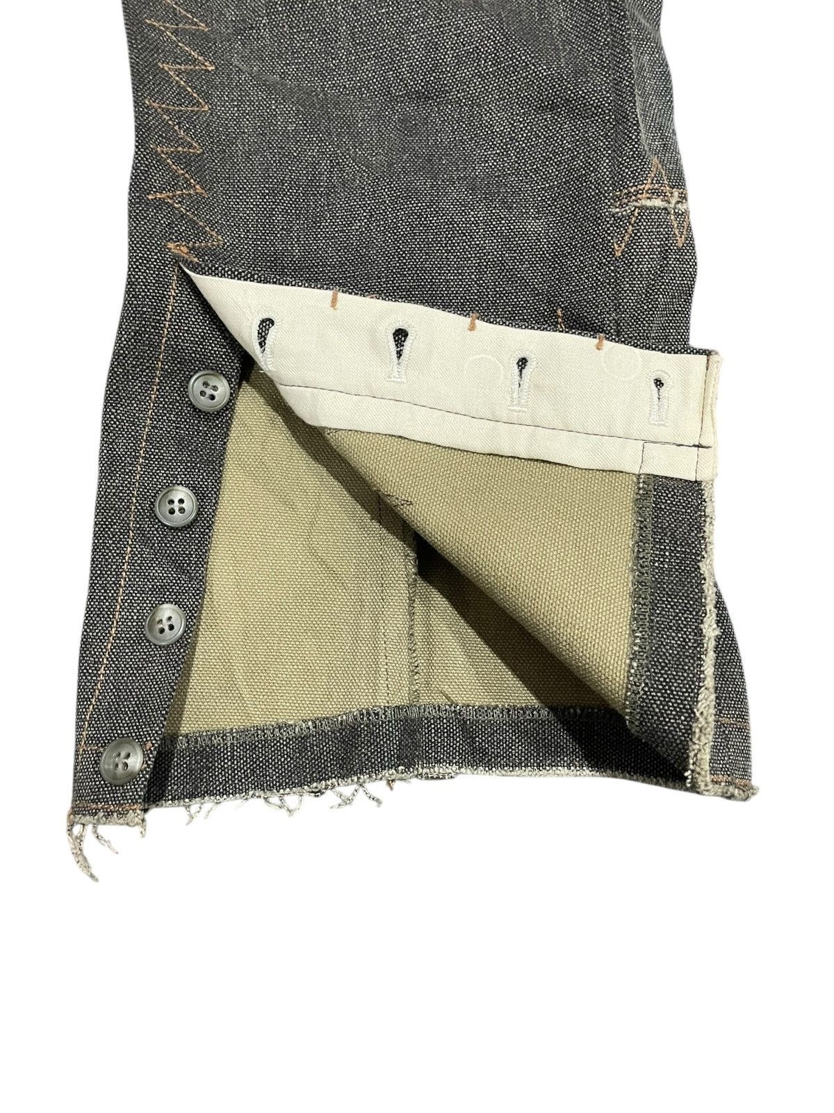 Tsumori Chisato Issey Miyake Tsumori Chisato Capris Jeans Size 30" / US 8 / IT 44 - 15 Thumbnail