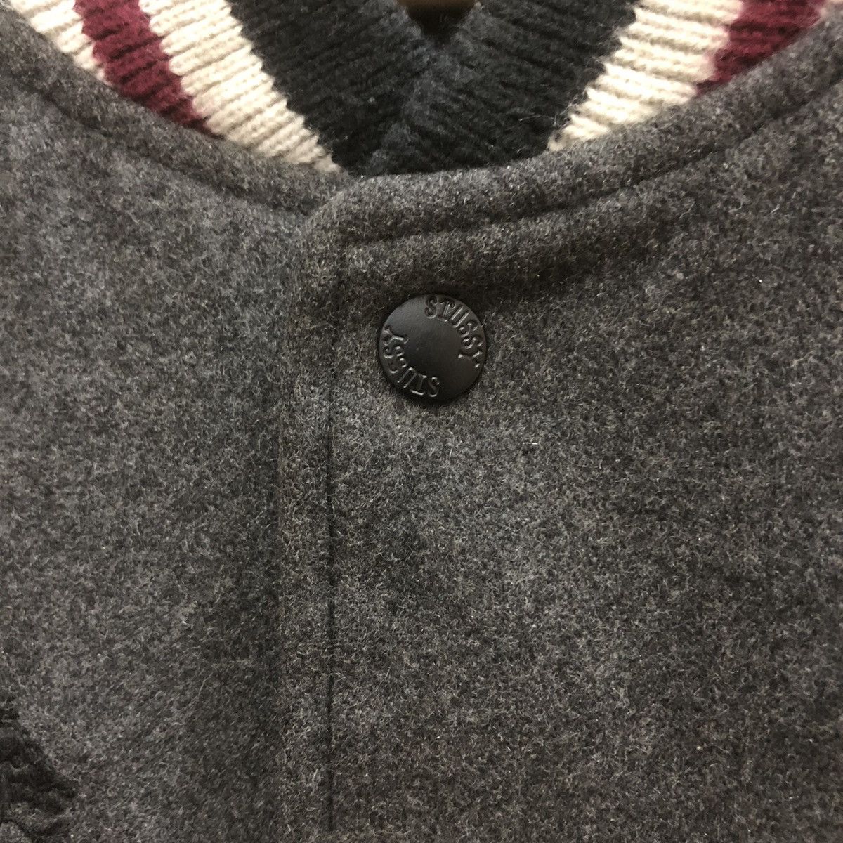 Stussy Vintage Stussy Wool Snap Button Jacket Size US M / EU 48-50 / 2 - 7 Thumbnail