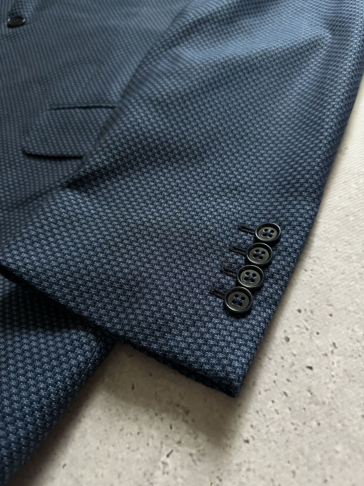 Canali Canali Two Buttons Wool/Silk Single Breasted Blazer Jacket Size 44L - 5 Thumbnail