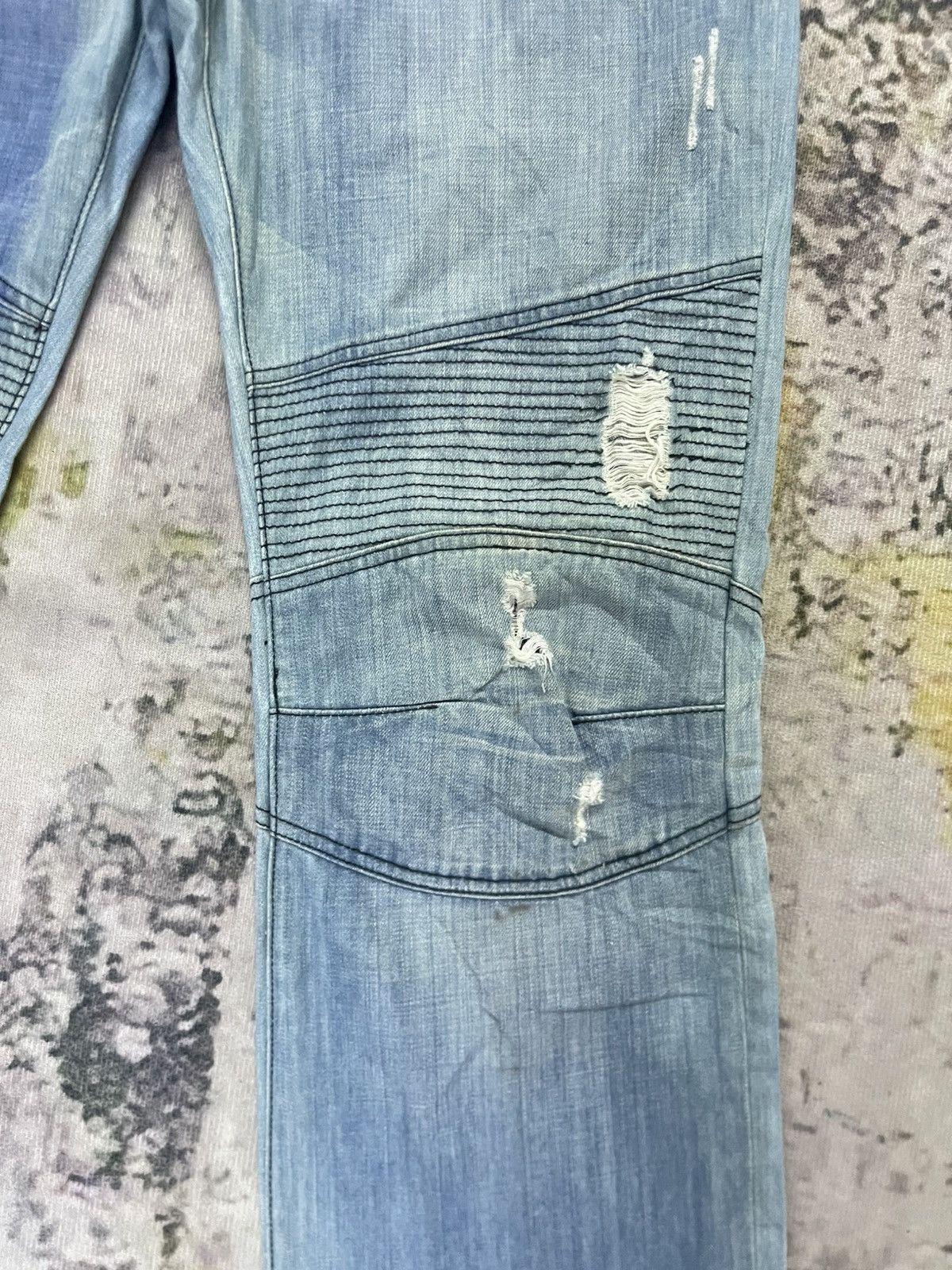 Rockstar Games Rockstar Sushi Light Wash Jeans Size US 36 / EU 52 - 4 Thumbnail