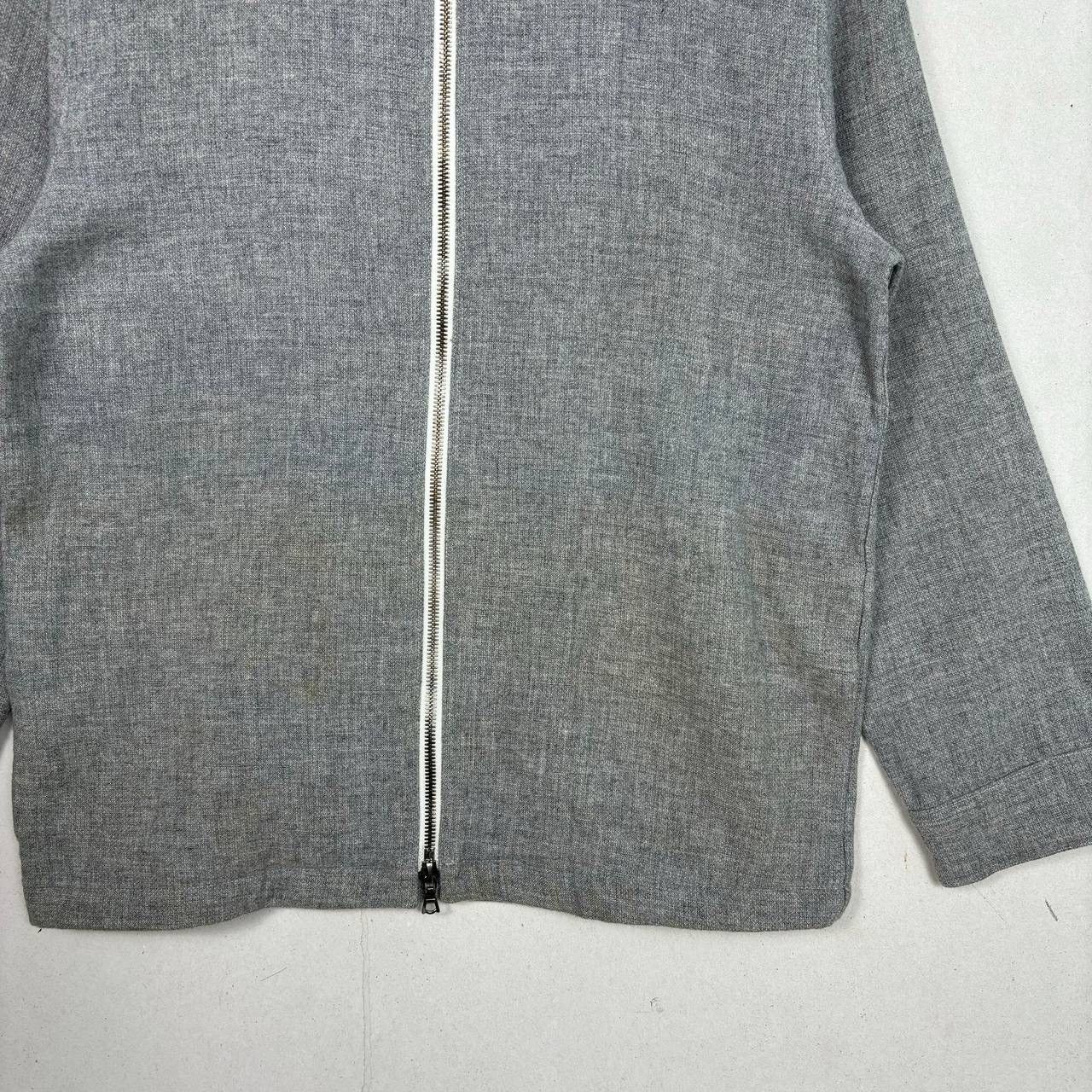 A.P.C. A.P.C. ETE 1999 Archive Wool Zip Hoodie Vintage M Grey Size US S / EU 44-46 / 1 - 12 Thumbnail
