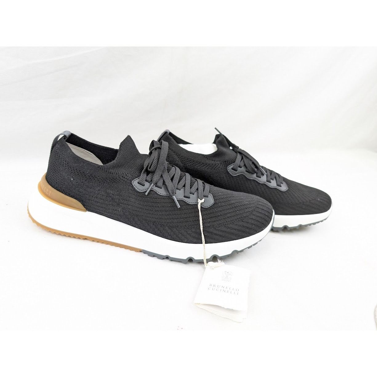 Brunello Cucinelli o1rshd1 Low-Top Sneakers in Black Size US 14 / EU 47 - 11 Thumbnail