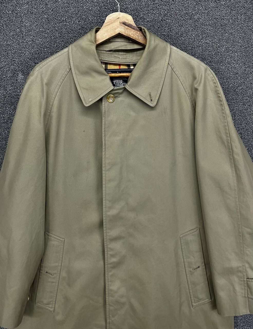 Burberry Vintage Burberry Nova Check Trench Coat Long Jacket Size US L / EU 52-54 / 3 - 5 Thumbnail