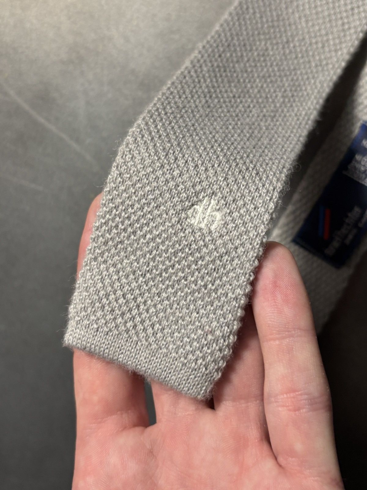 Daniel Hechter Vintage Daniel Hechter Necktie Straight Bar Flat Top Knit Ti Size ONE SIZE - 8 Thumbnail