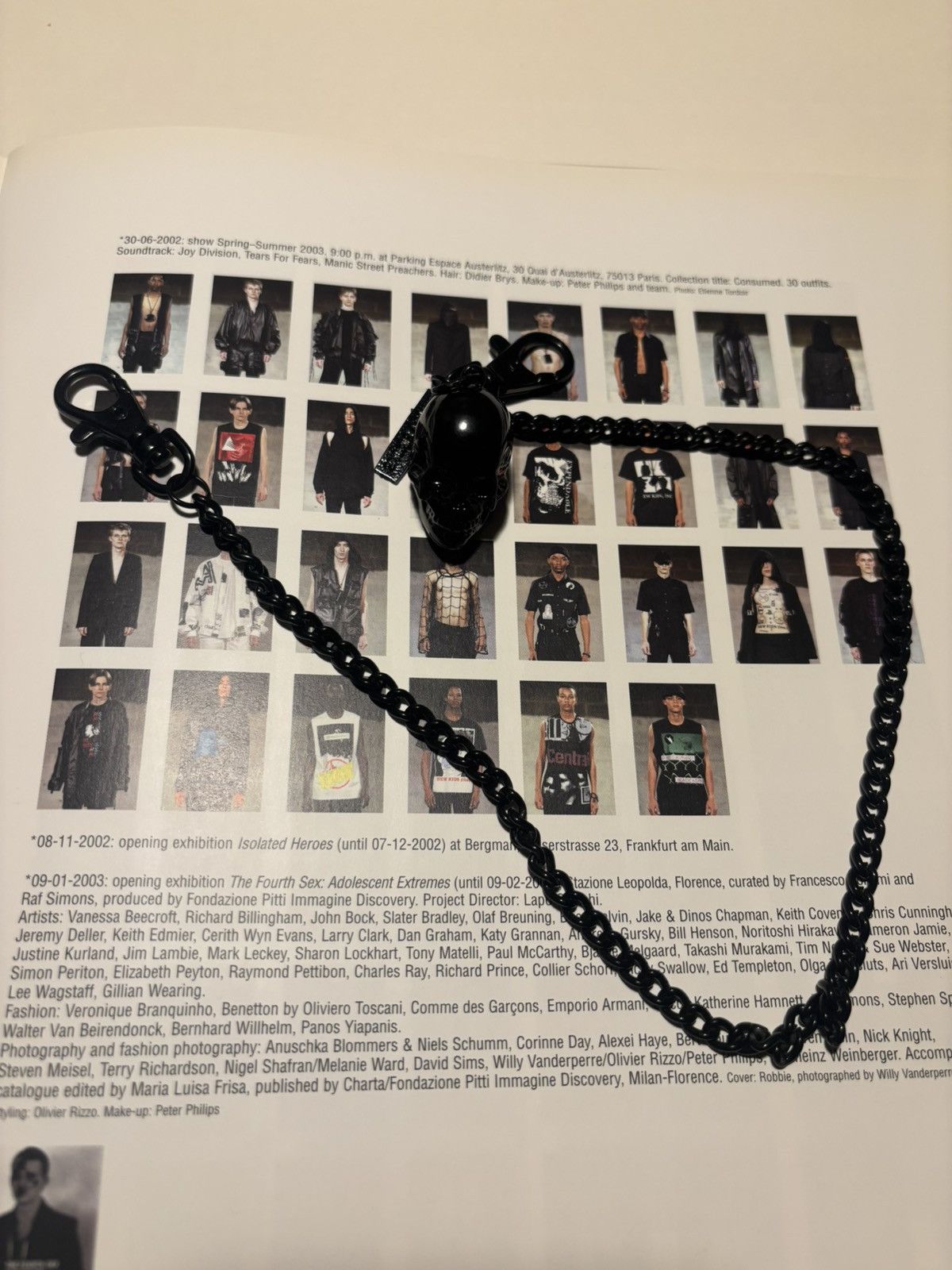 Raf Simons Raf Simons Spring 2003 runway 1 of 1 neclace/belt chain Size ONE SIZE - 2 Thumbnail