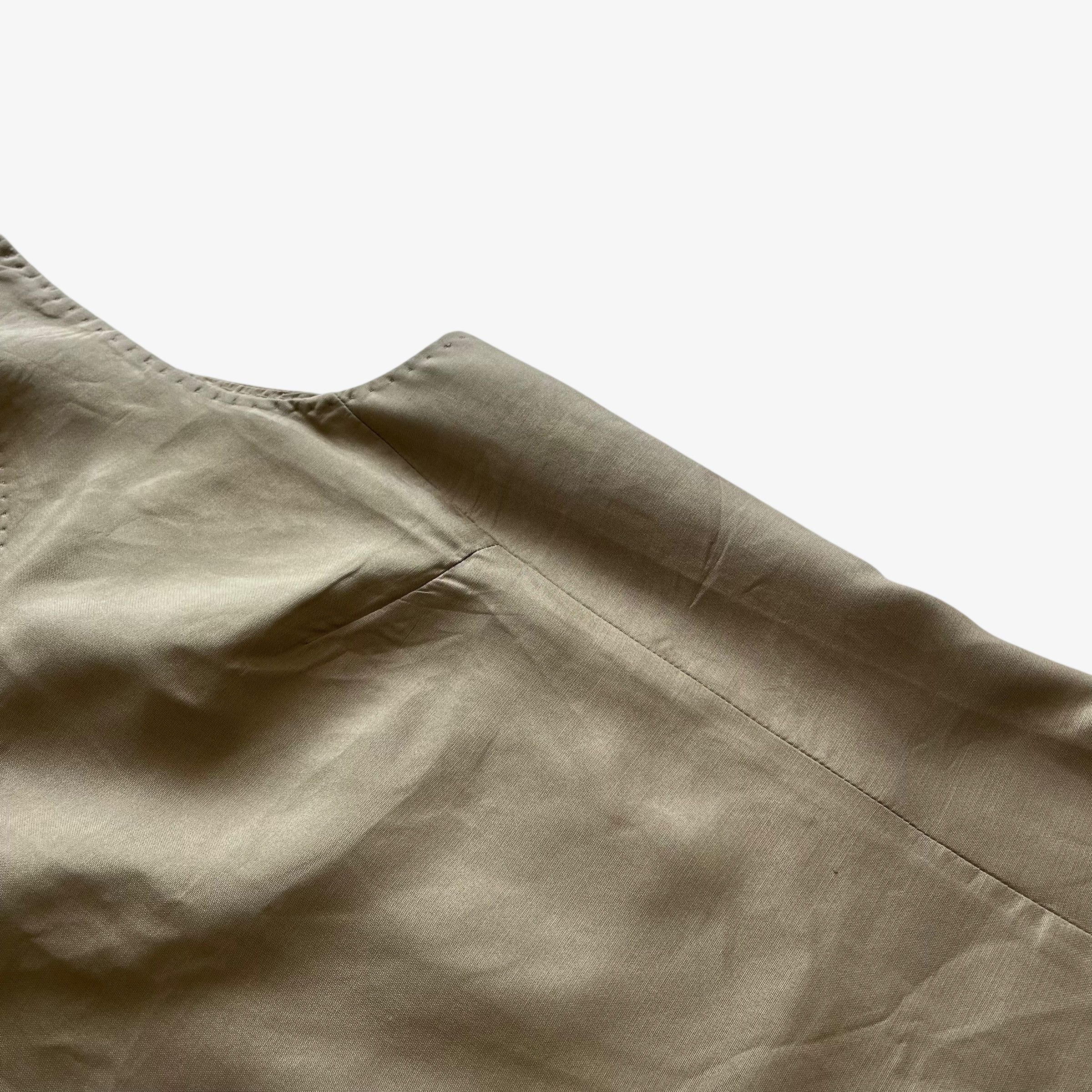 Sportmax Vintage Y2K Women's Max Mara Sportmax Silk Beige Dress Size M / US 6-8 / IT 42-44 - 5 Thumbnail