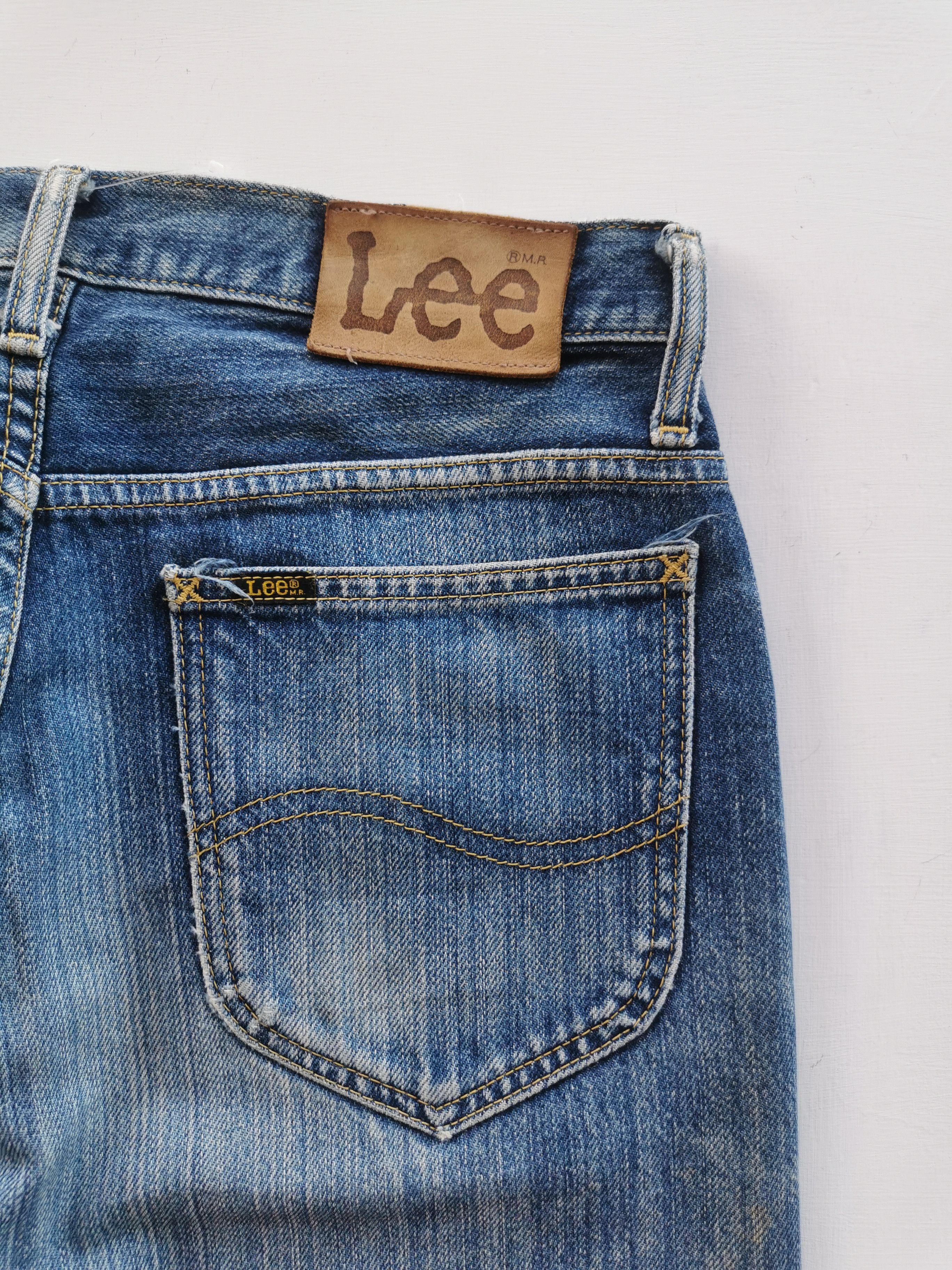 Lee Vintage Lee Faded denim Jeans Grunge Size US 30 / EU 46 - 9 Thumbnail