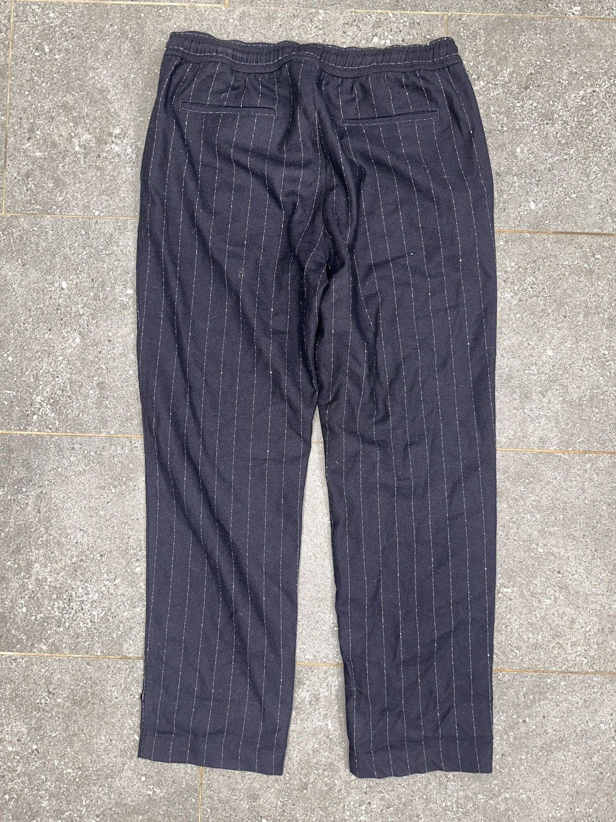 Our Legacy Our Legacy Navy Wool Trouser Size US 32 / EU 48 - 4 Thumbnail