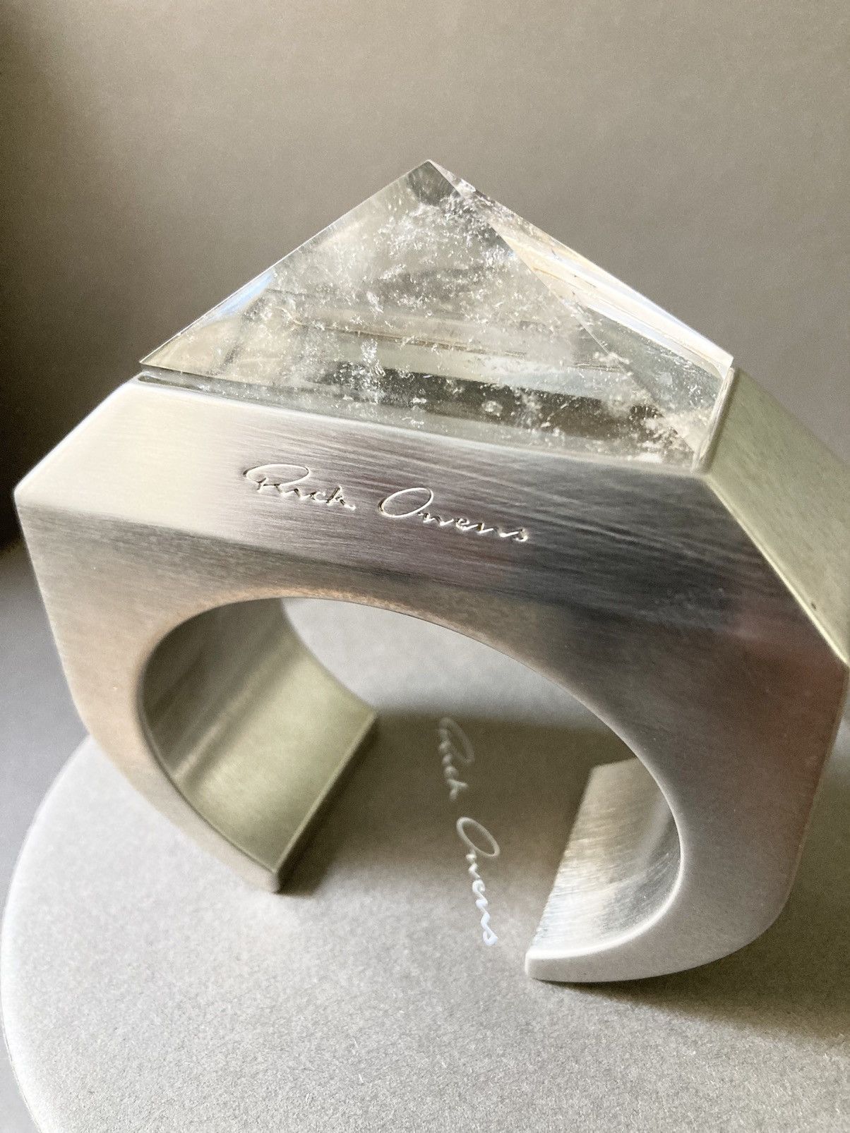 Rick Owens NEVER WORN/ Rick Owens Crystal Rock Pyramid Bracelet Size ONE SIZE - 10 Thumbnail
