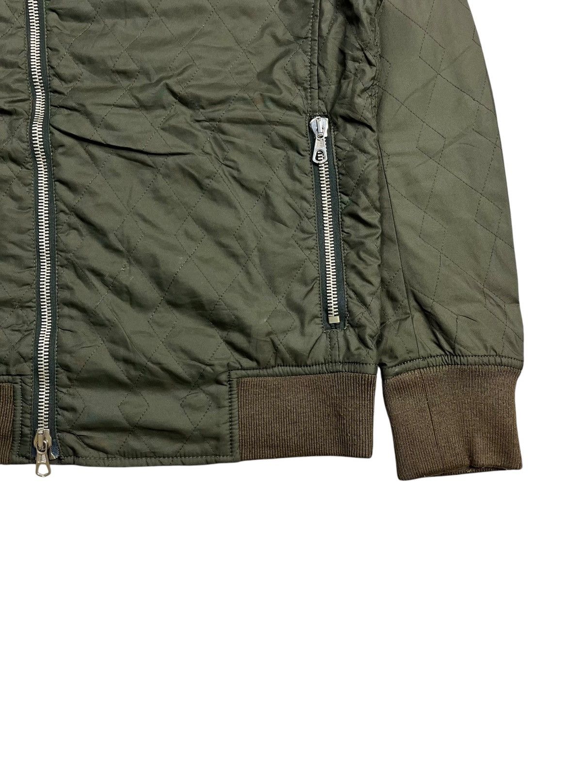 If Six Was Nine 2000s Bark Tannage - Lampo Zipps Asymetrical Jacket Size US L / EU 52-54 / 3 - 4 Thumbnail