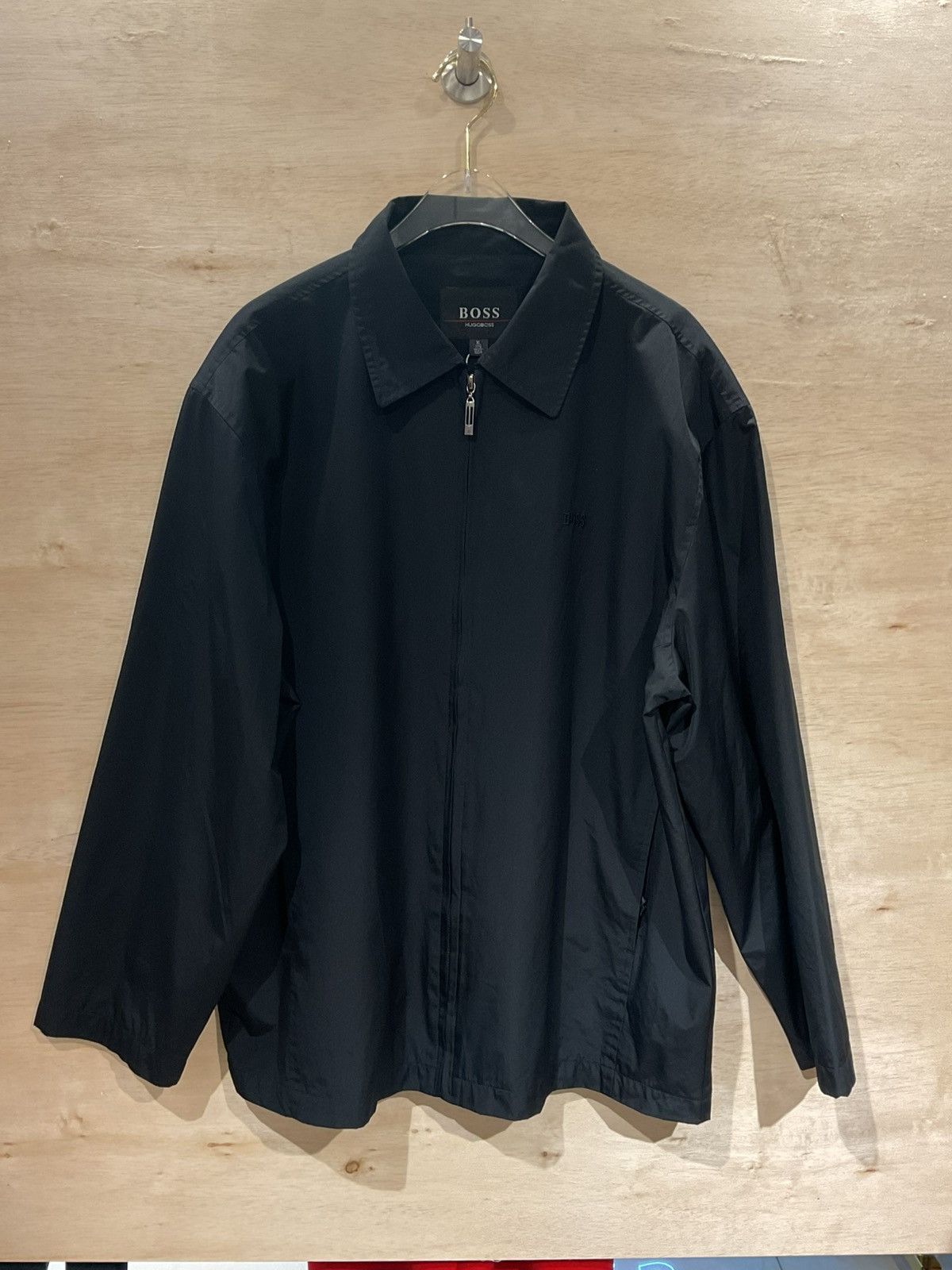 Hugo Boss HUGO BOSS Zipped Jacket Size US XL / EU 56 / 4 - 2 Thumbnail