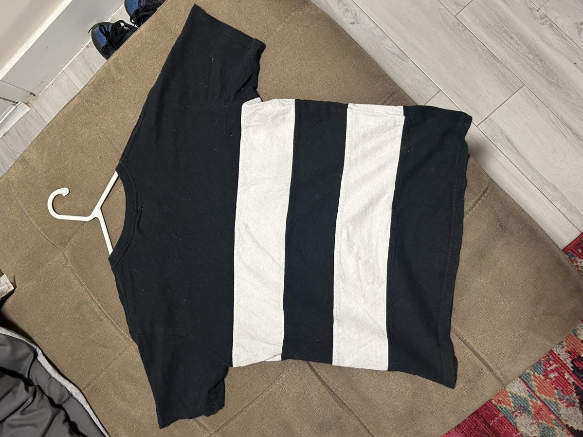 Number (N)ine Number (N)ine Men's Black and Grey T-shirt Size US S / EU 44-46 / 1 - 2 Thumbnail