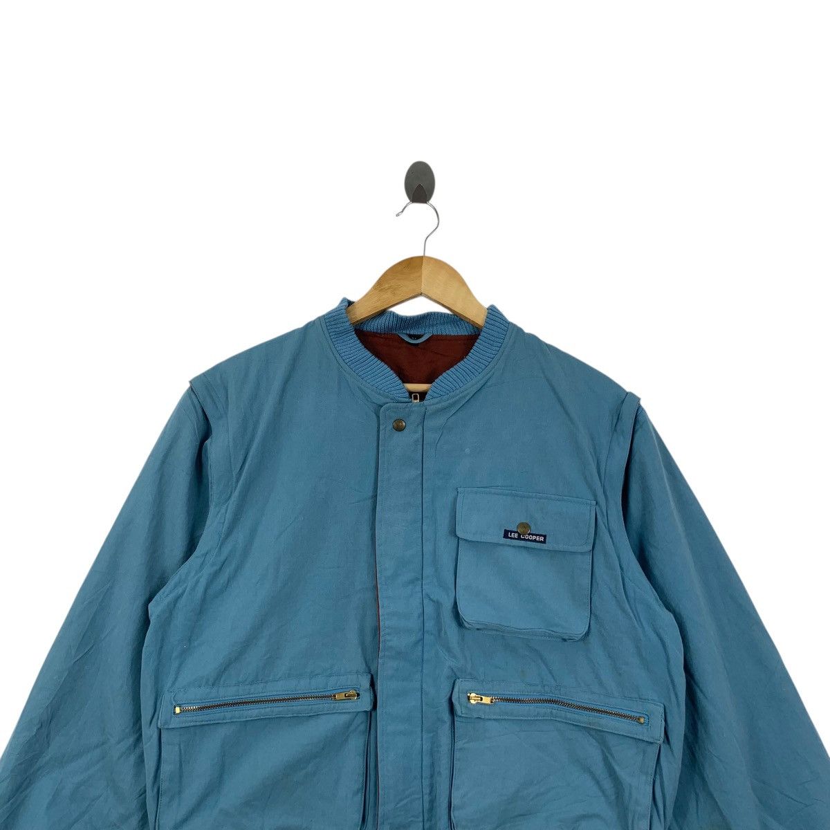 Lee Vintage 80’ LEE COOPER Cafe Racer Insulate Bomber Jacket Size US M / EU 48-50 / 2 - 2 Thumbnail