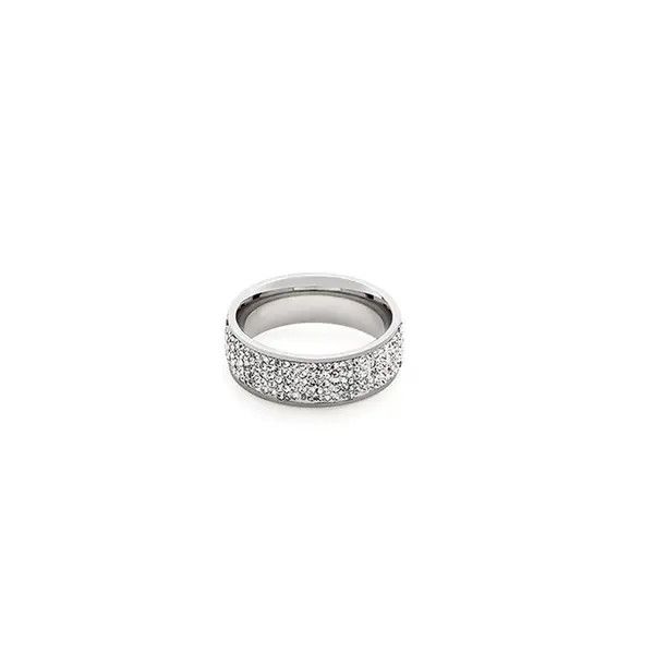 Jewelry Ruumika x Kida Hip Hop Sparkling Titanium Men's Ring Size ONE SIZE - 7 Thumbnail