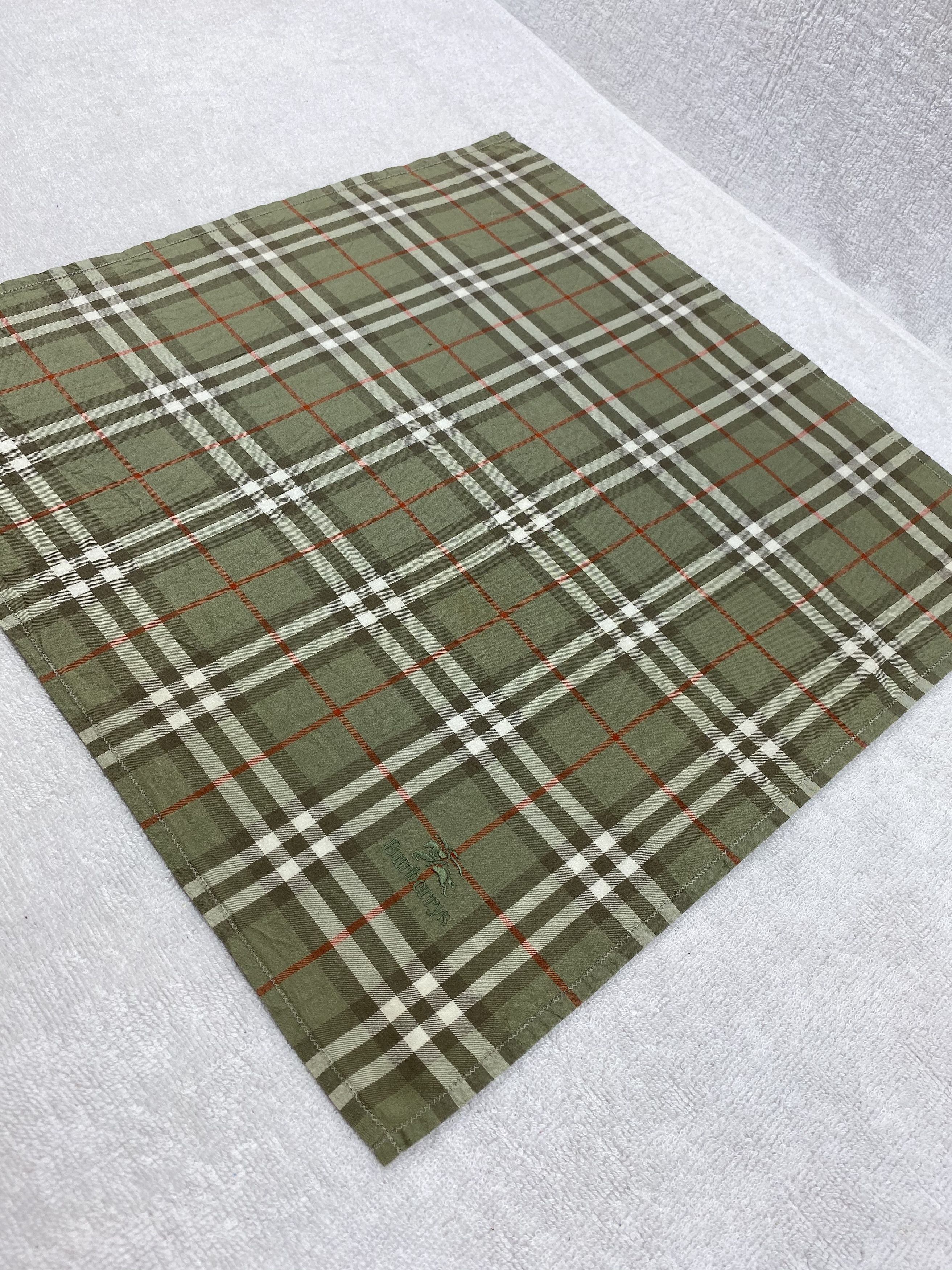 Burberry Burberry Handkerchief / Bandana / Neckerchief Size ONE SIZE - 4 Thumbnail