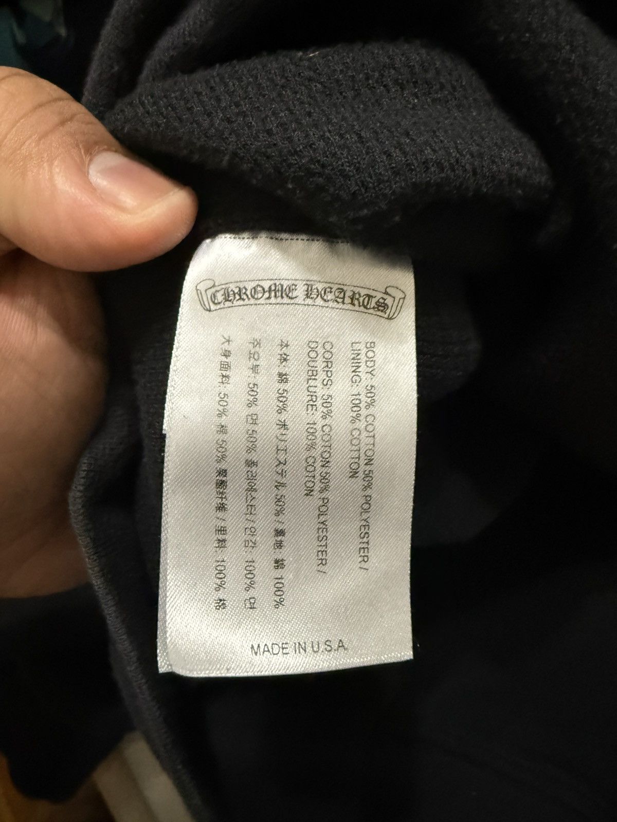 Chrome Hearts Chrome Hearts Thermal T Bar Logo Zip Size XL Size US XL / EU 56 / 4 - 15 Thumbnail