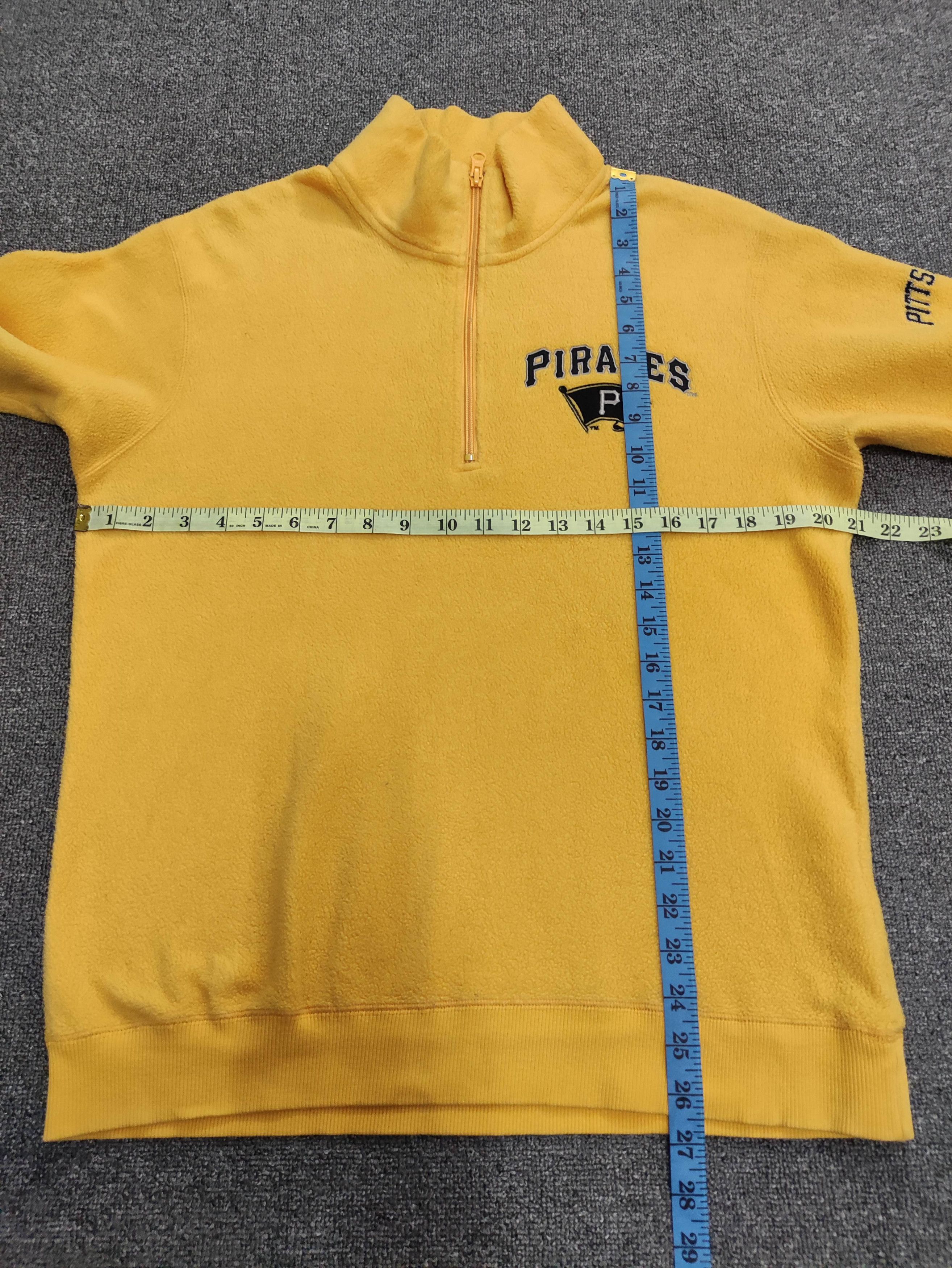 MLB Vintage Mlb Pirates Pittsburgh Fleece Half Zipper Size US M / EU 48-50 / 2 - 12 Thumbnail